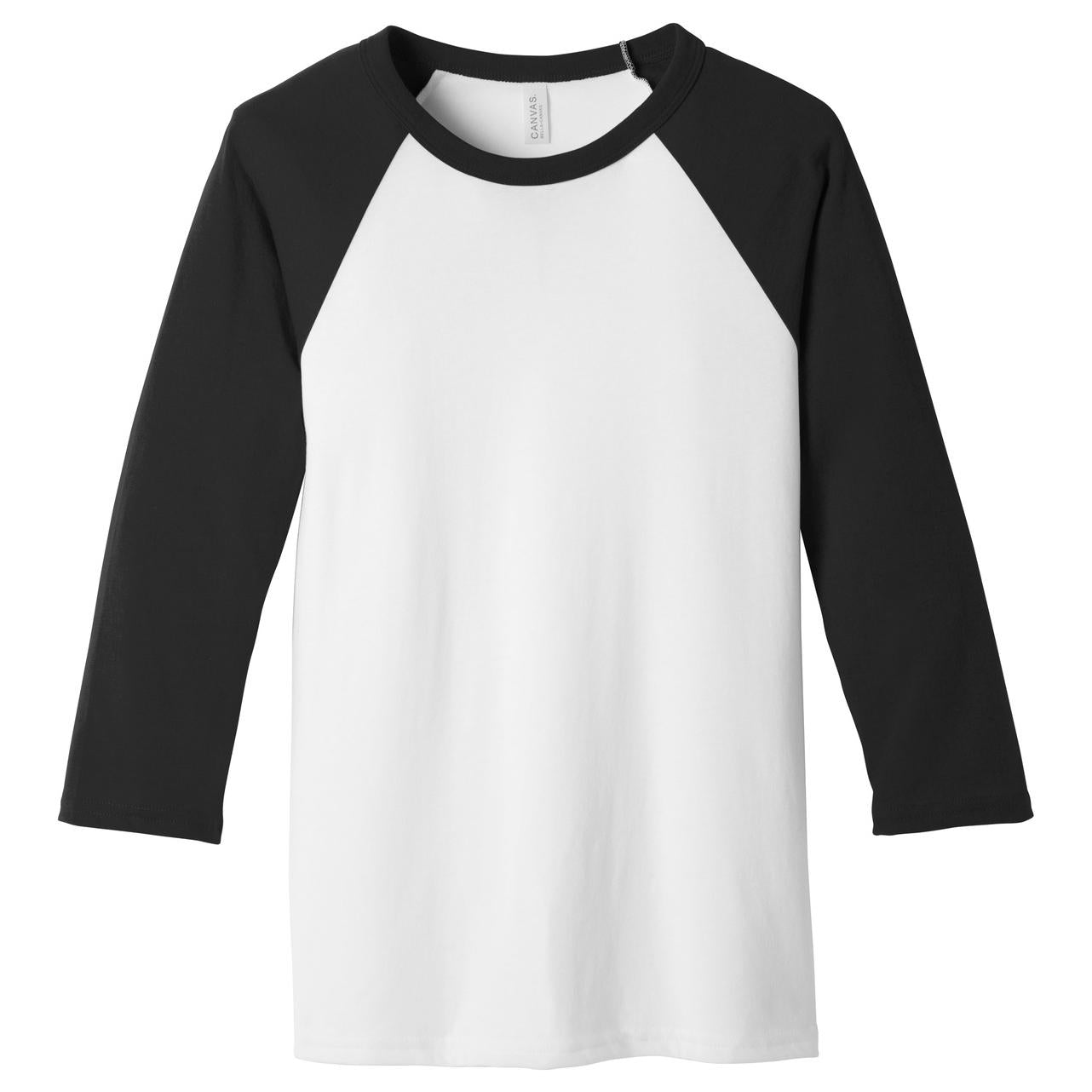 Black/Deep Heather T-Shirts - Bella + Canvas - Comfortable Tee