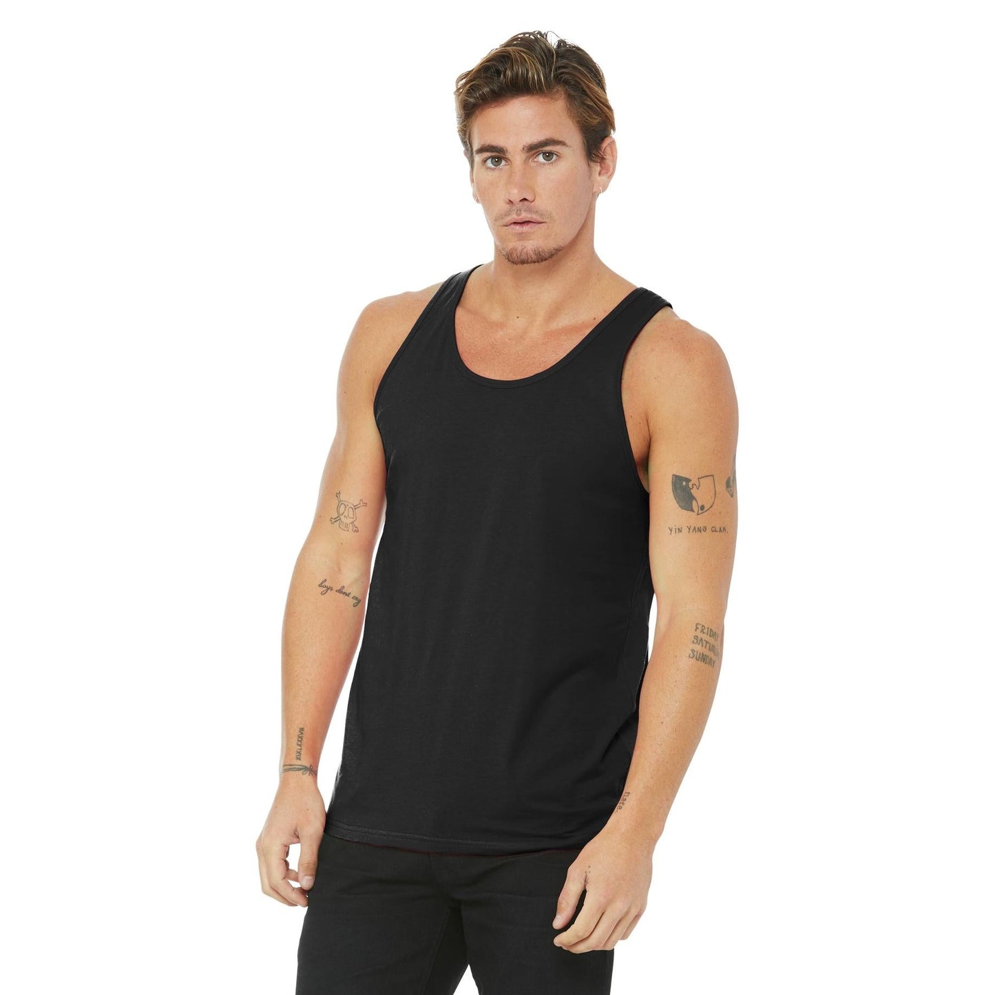 Aqua Triblend Tank Top - Bella + Canvas - Soft Fabric