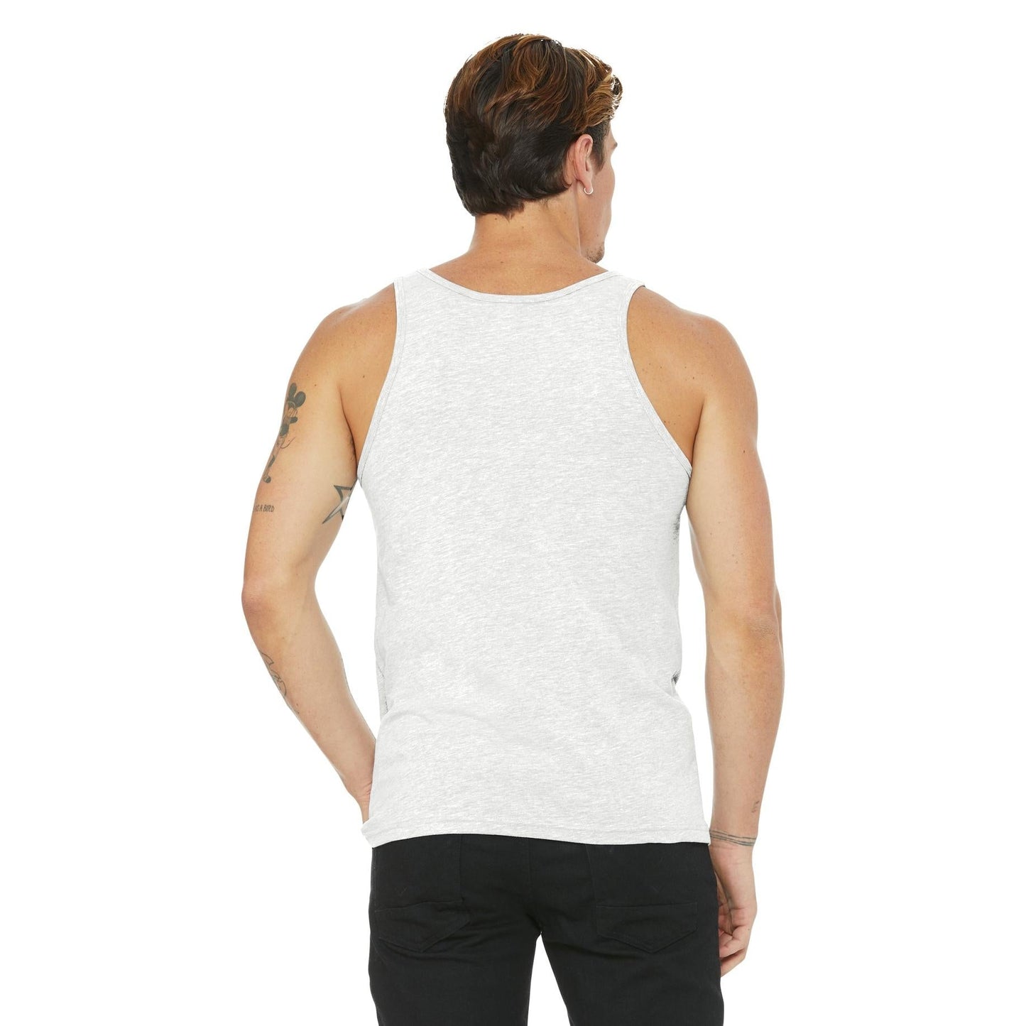 Aqua Triblend Tank Top - Bella + Canvas - Soft Fabric