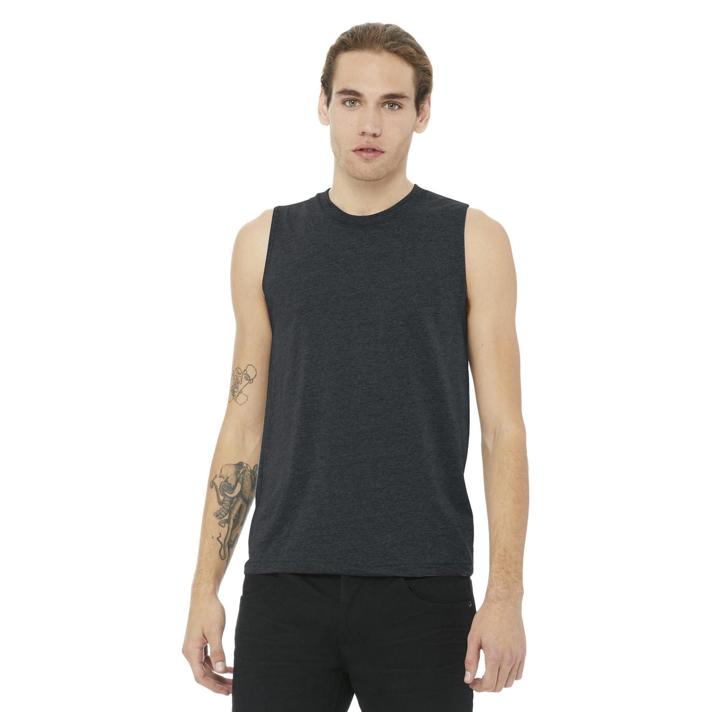 Black Tank Tops - Bella + Canvas - Comfortable Cotton