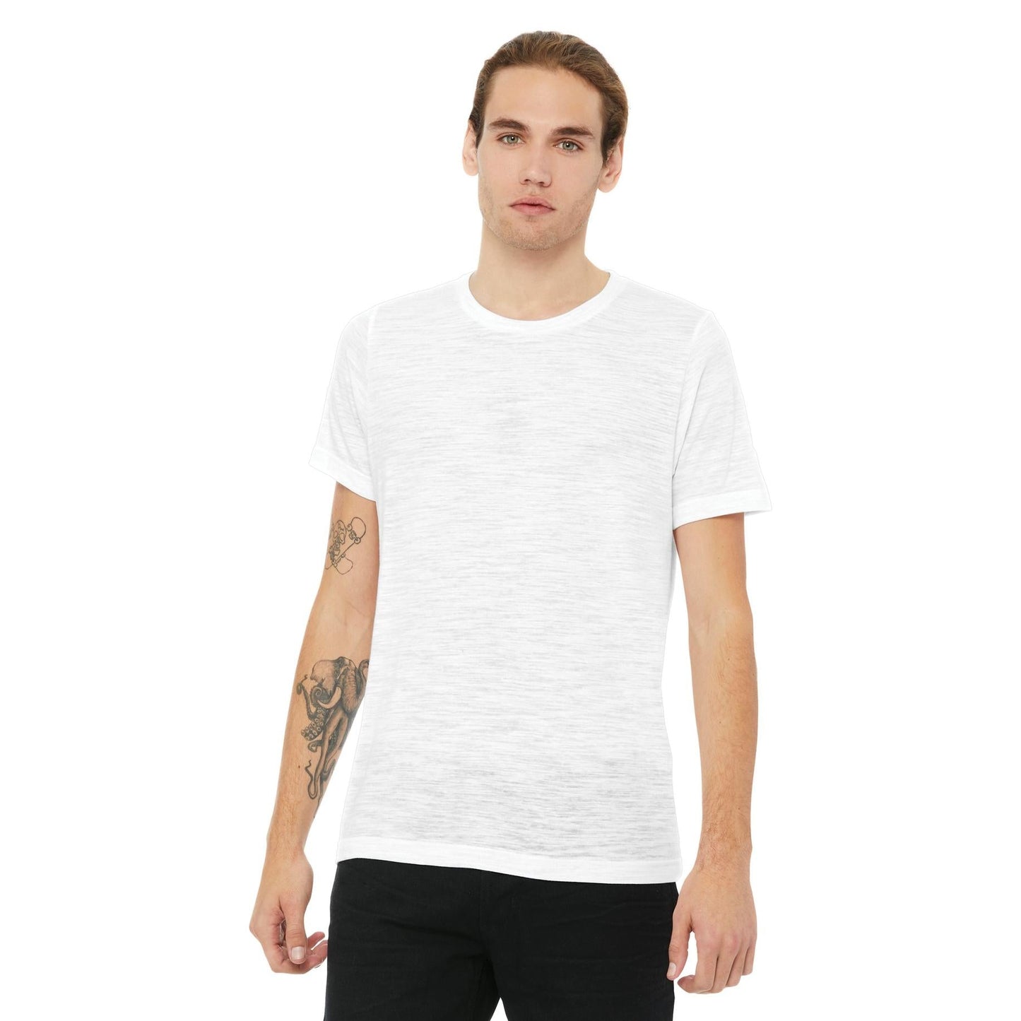 Asphalt Slub T-Shirts - Bella + Canvas - Soft Fabric