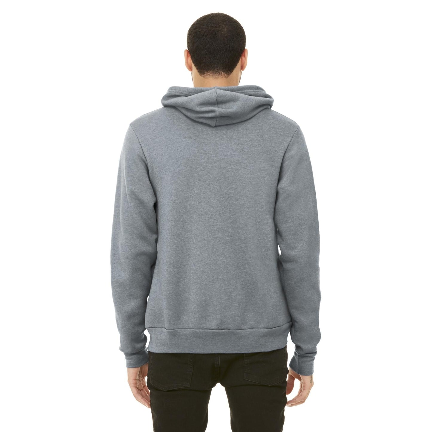 DTG Black Sweatshirts - Bella + Canvas - Cozy Fleece