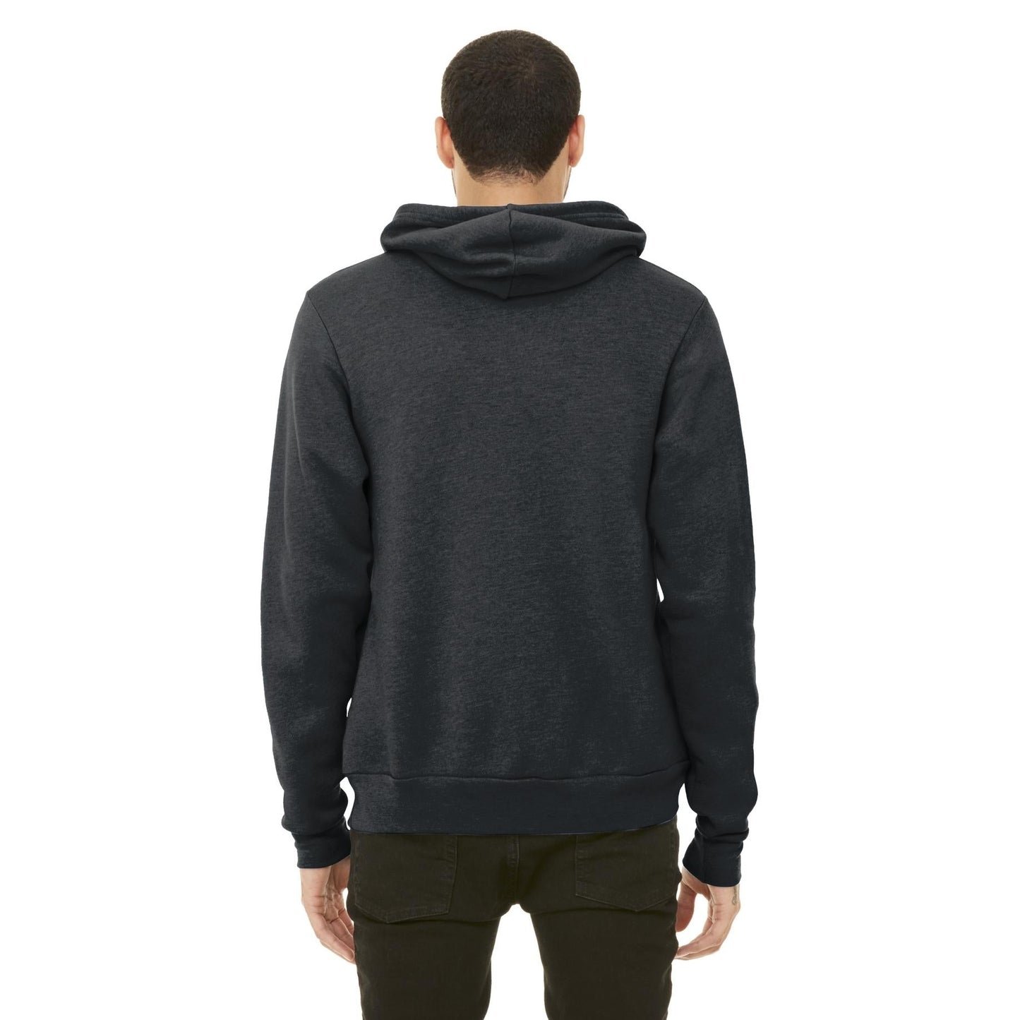 DTG Black Sweatshirts - Bella + Canvas - Cozy Fleece