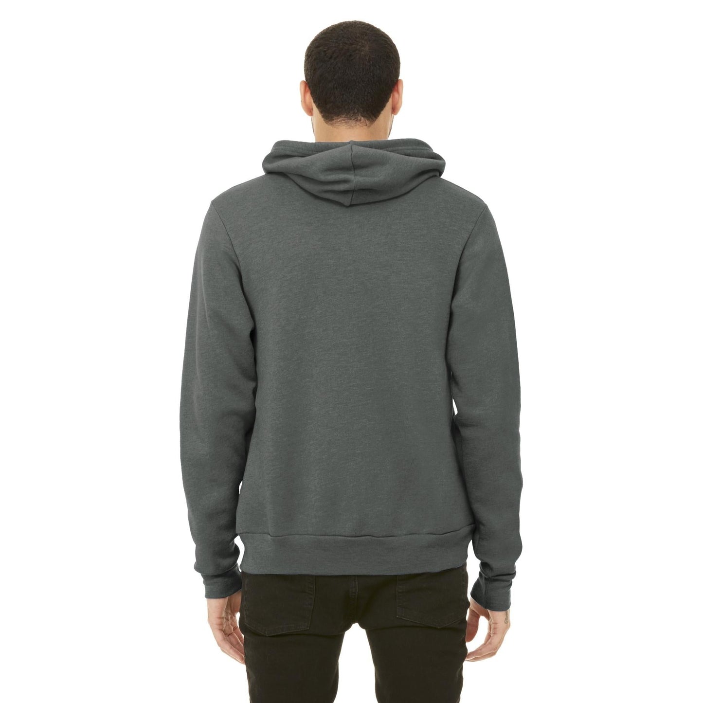 DTG Black Sweatshirts - Bella + Canvas - Cozy Fleece