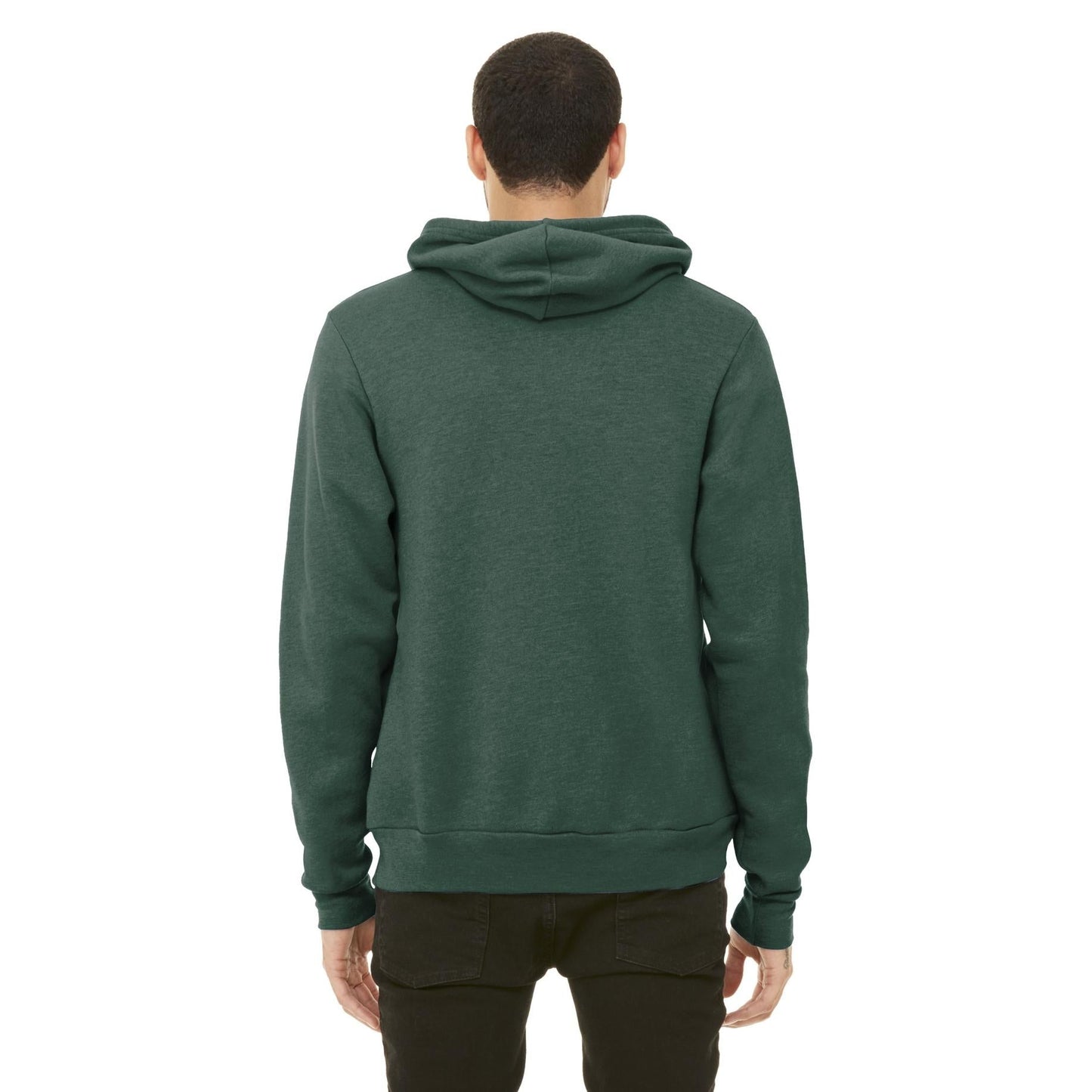 DTG Black Sweatshirts - Bella + Canvas - Cozy Fleece