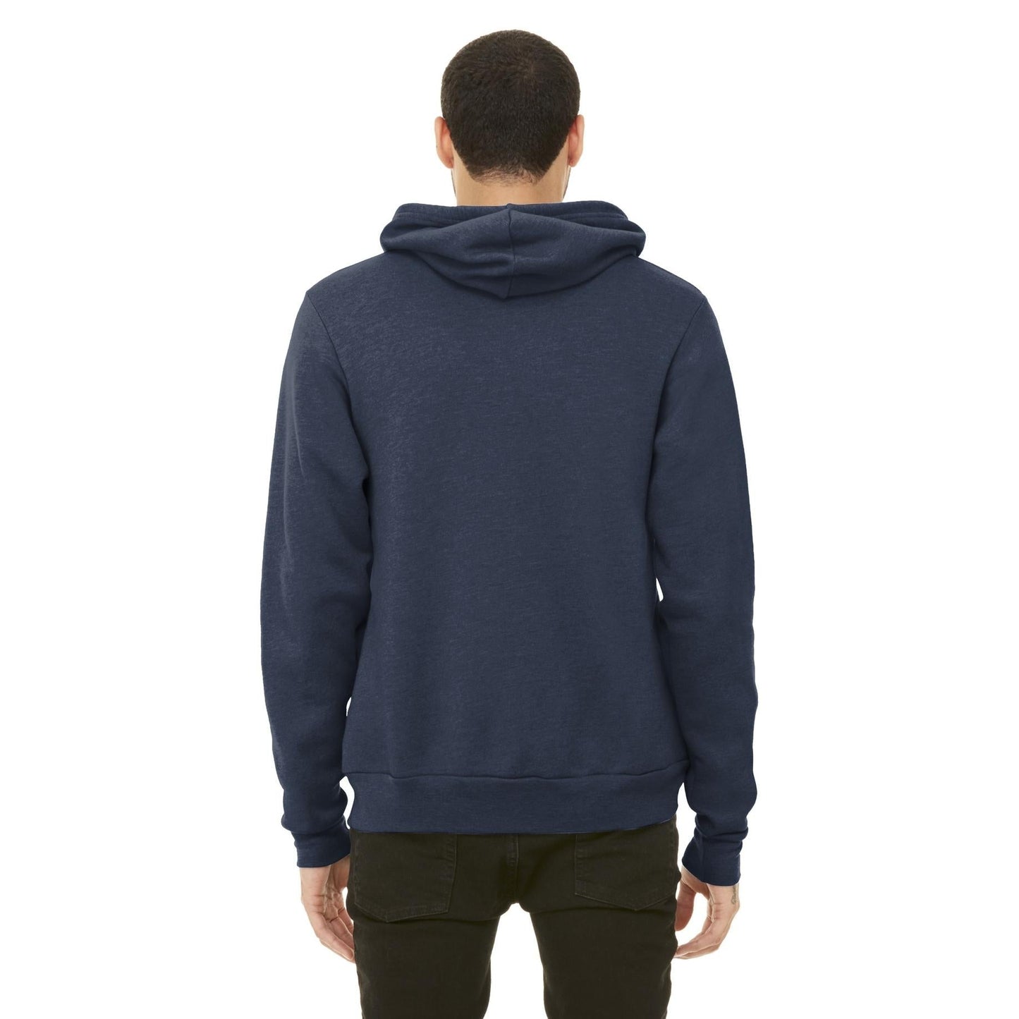 DTG Black Sweatshirts - Bella + Canvas - Cozy Fleece