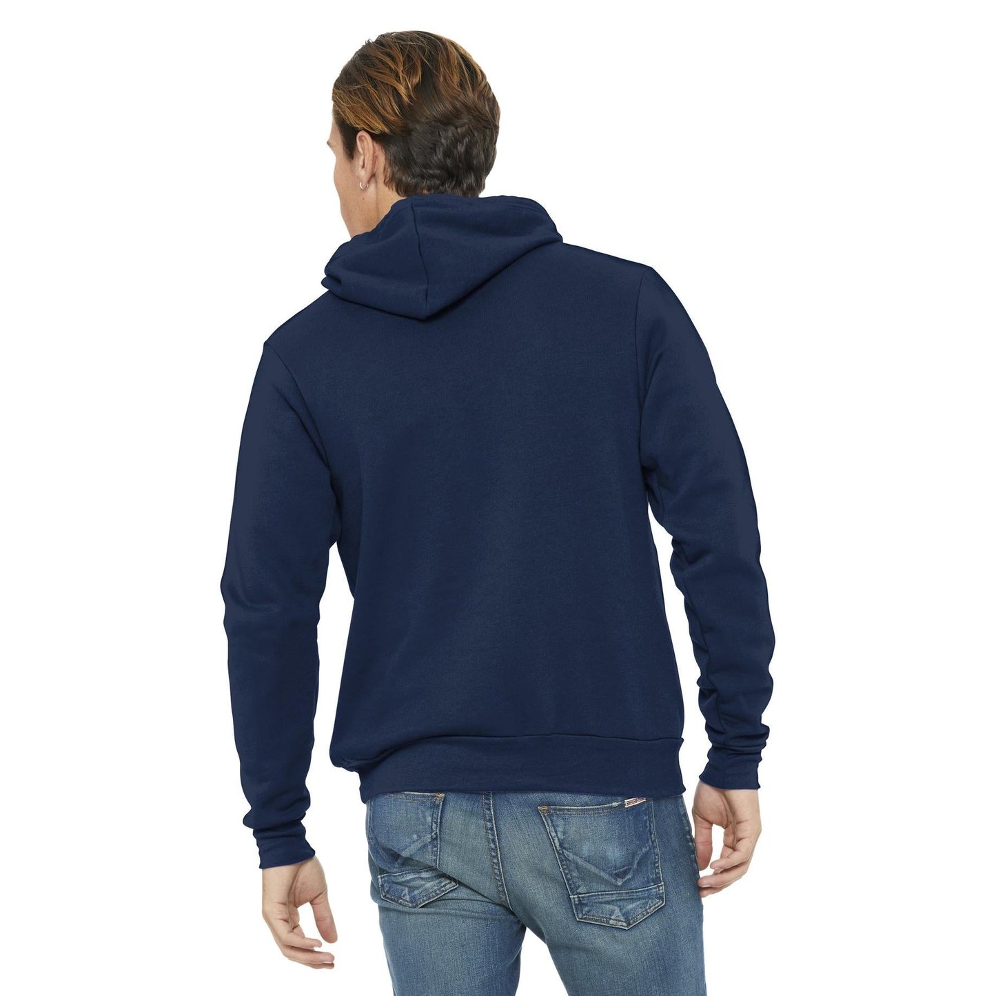 DTG Black Sweatshirts - Bella + Canvas - Cozy Fleece