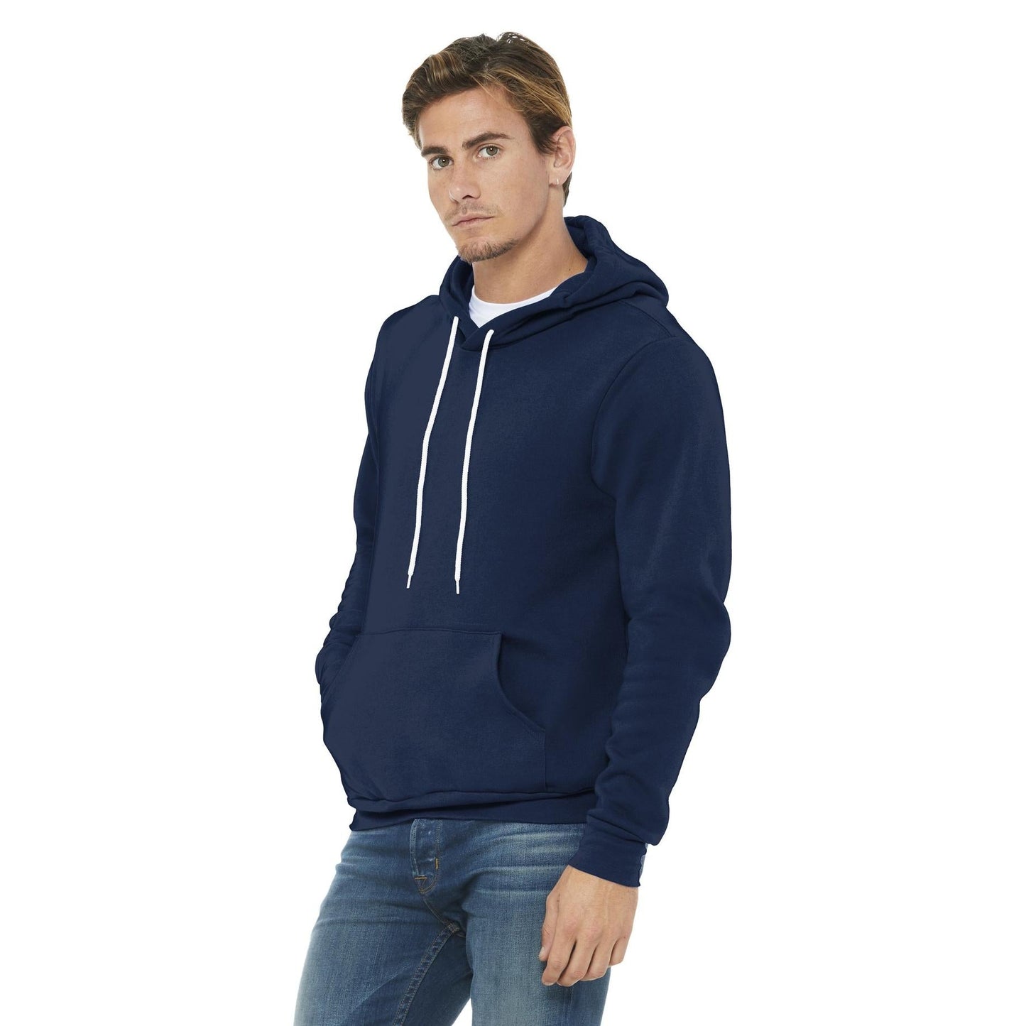 DTG Black Sweatshirts - Bella + Canvas - Cozy Fleece