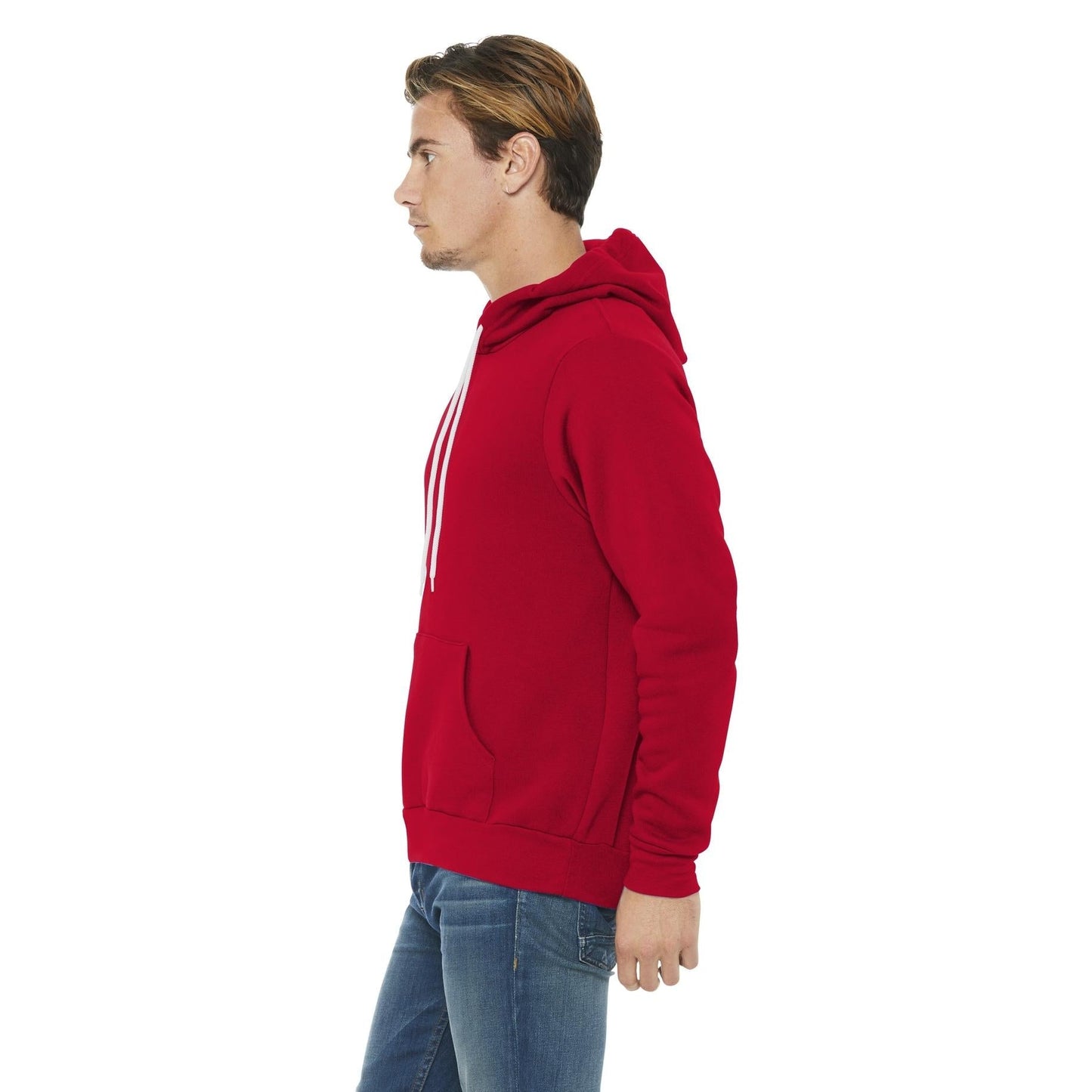 DTG Black Sweatshirts - Bella + Canvas - Cozy Fleece
