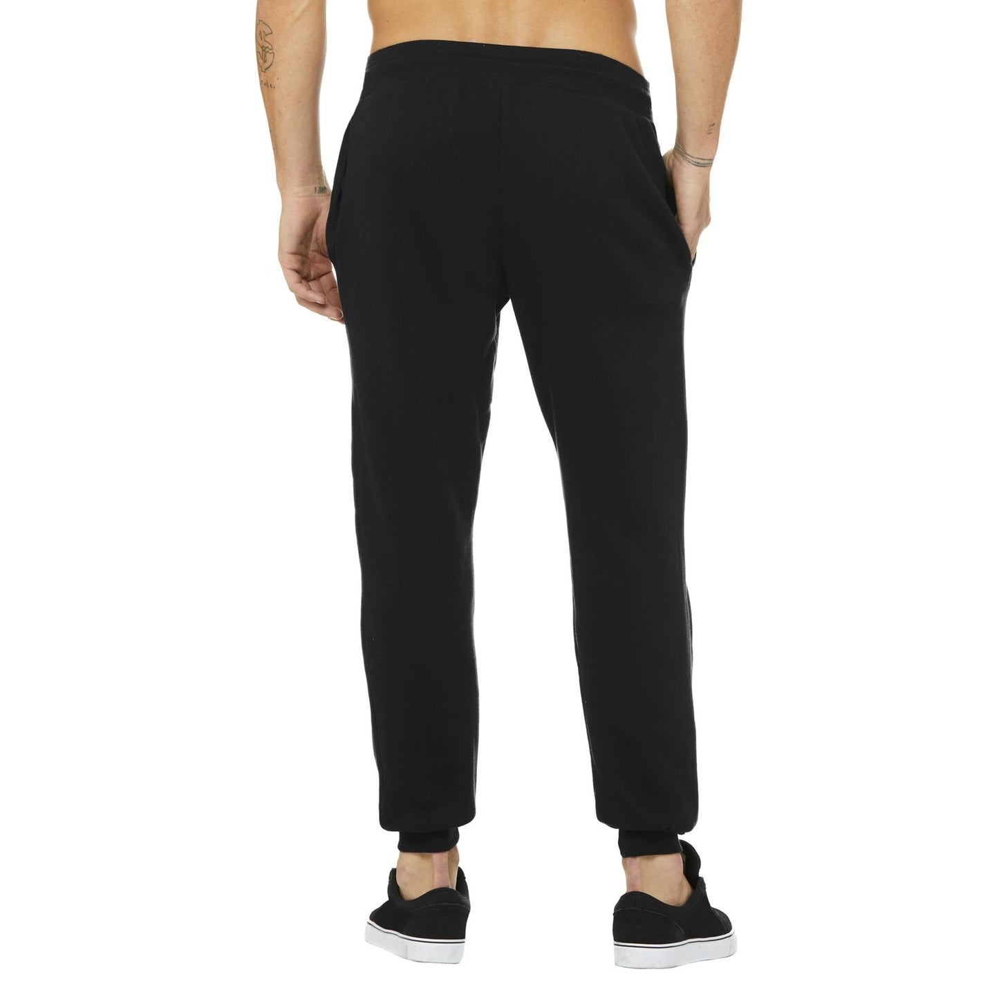 Black Sweatpants - Bella + Canvas - Comfortable Fleece