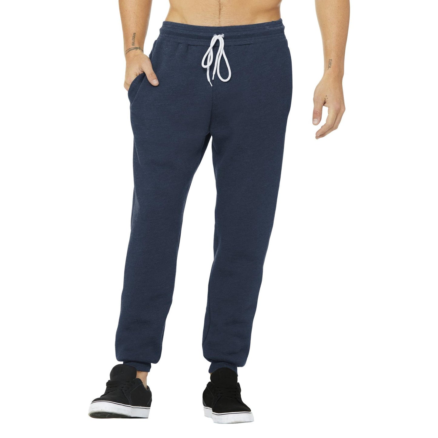 Black Sweatpants - Bella + Canvas - Comfortable Fleece