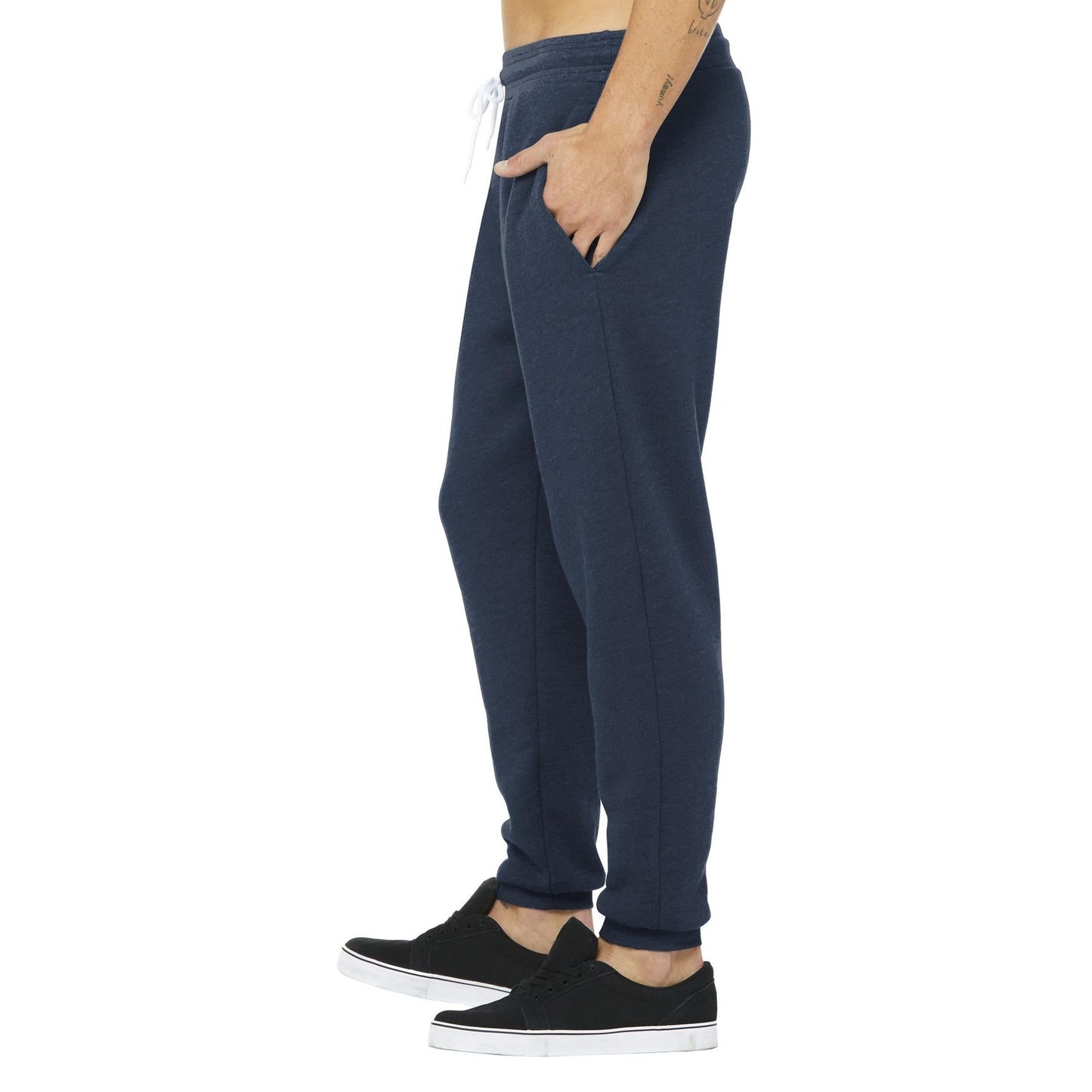 Black Sweatpants - Bella + Canvas - Comfortable Fleece