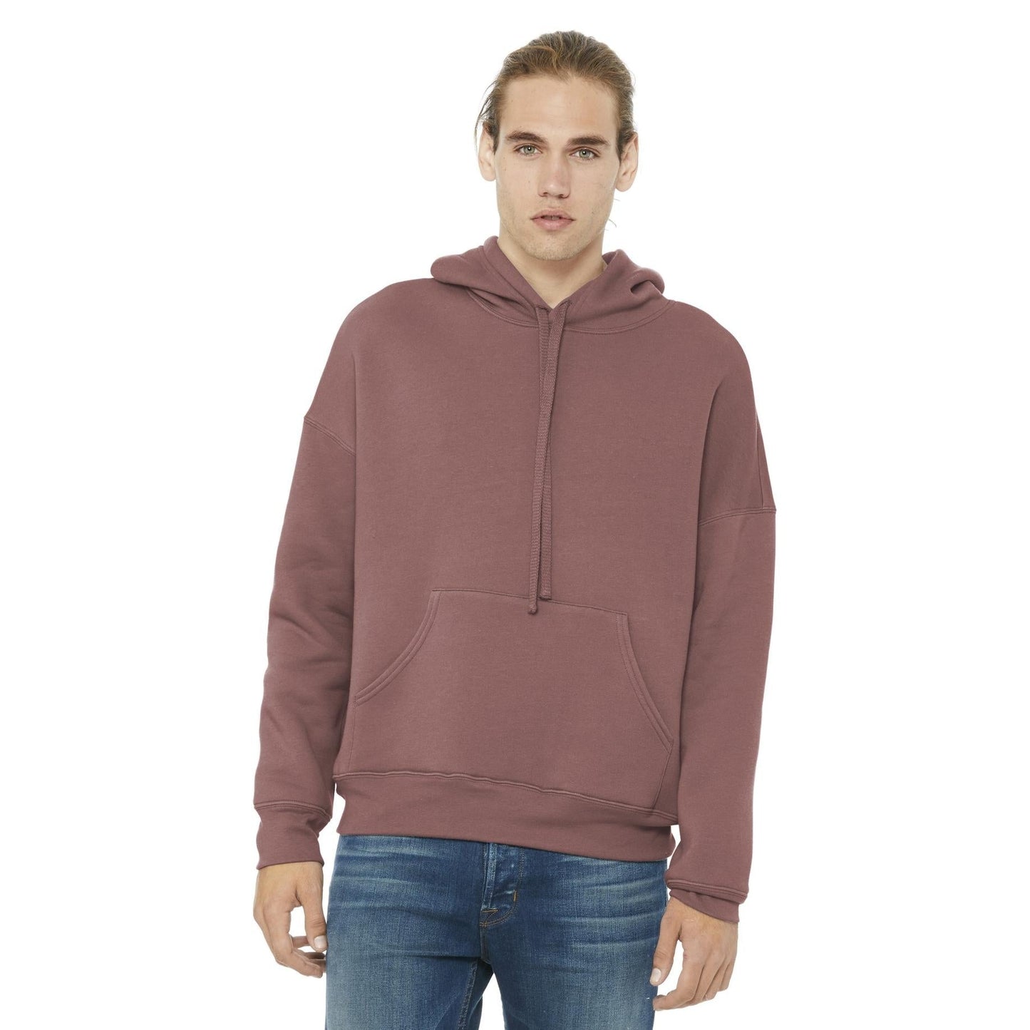 Black Sweatshirts - Bella + Canvas - Cozy Fleece Hoodie