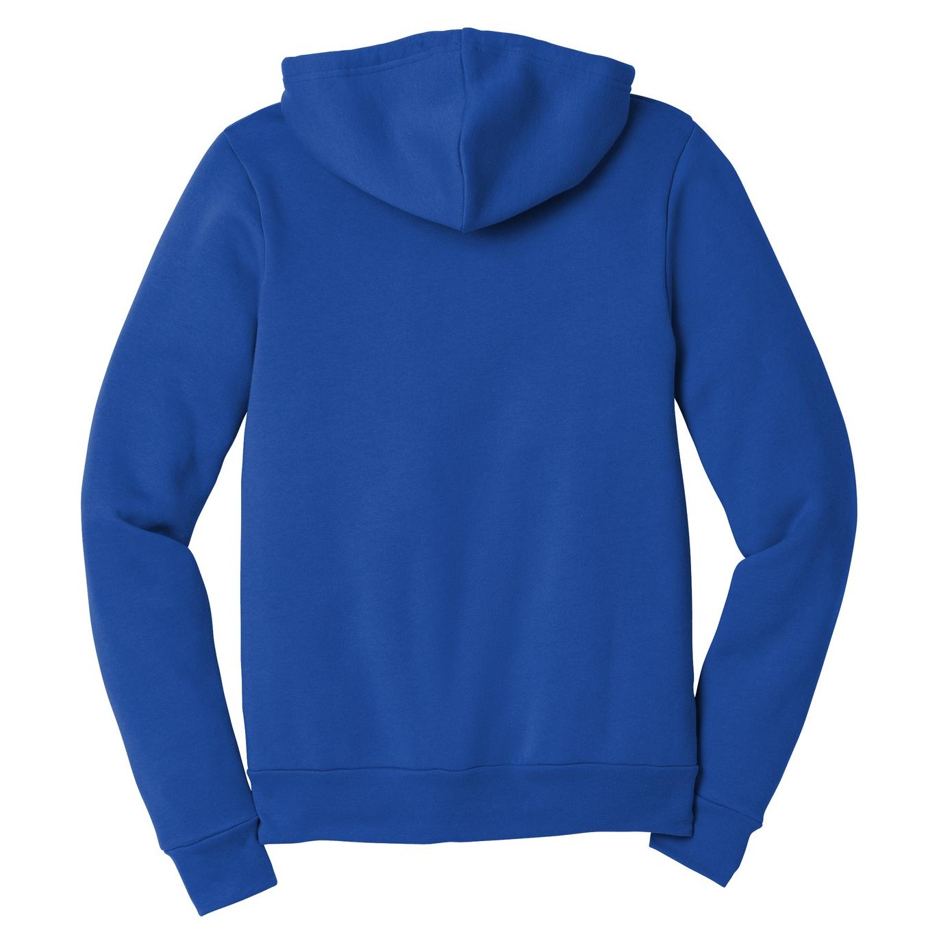Black Heather Sweatshirt - Bella + Canvas - Full-Zip Fleece