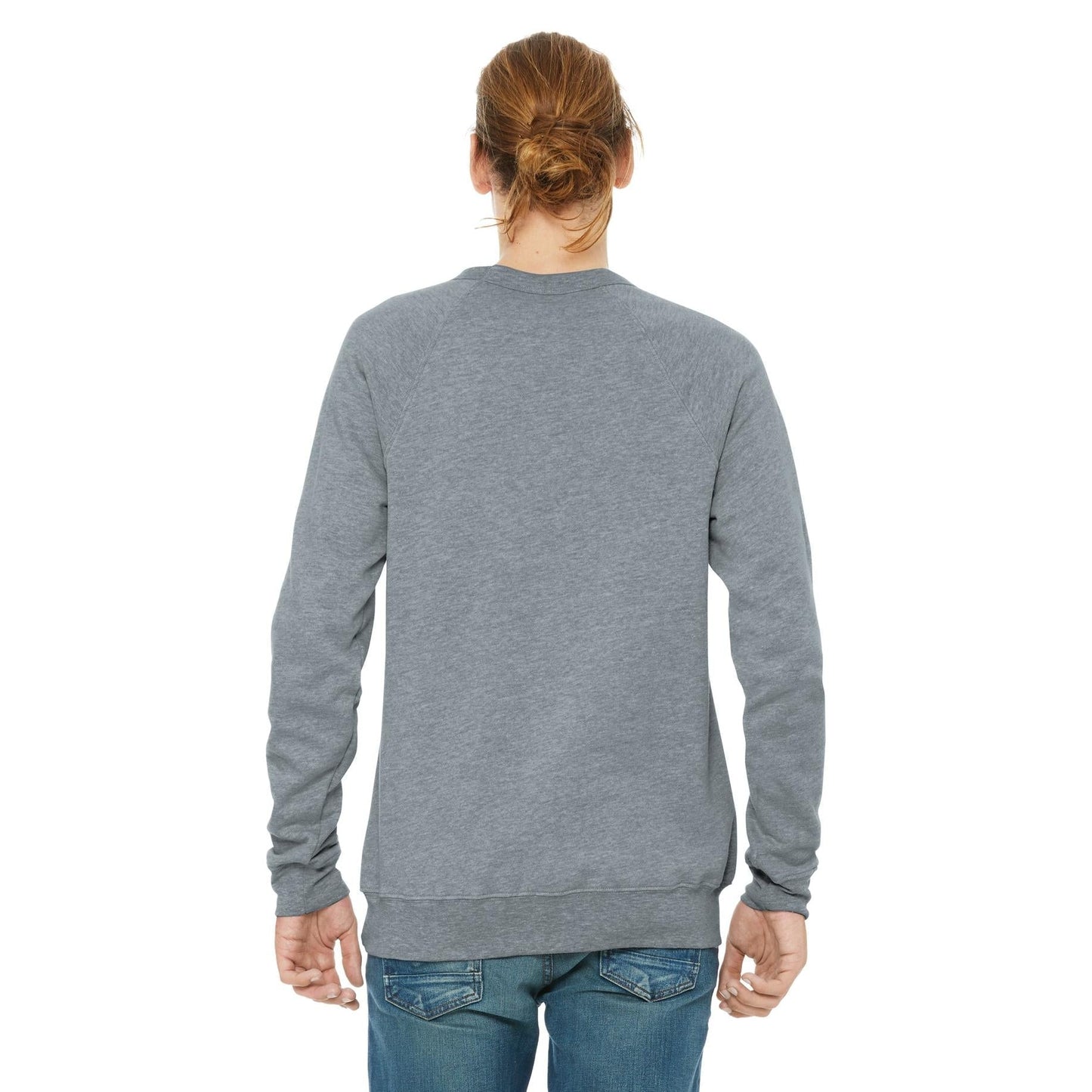 Black Sweatshirt - Bella + Canvas - Cozy Fleece