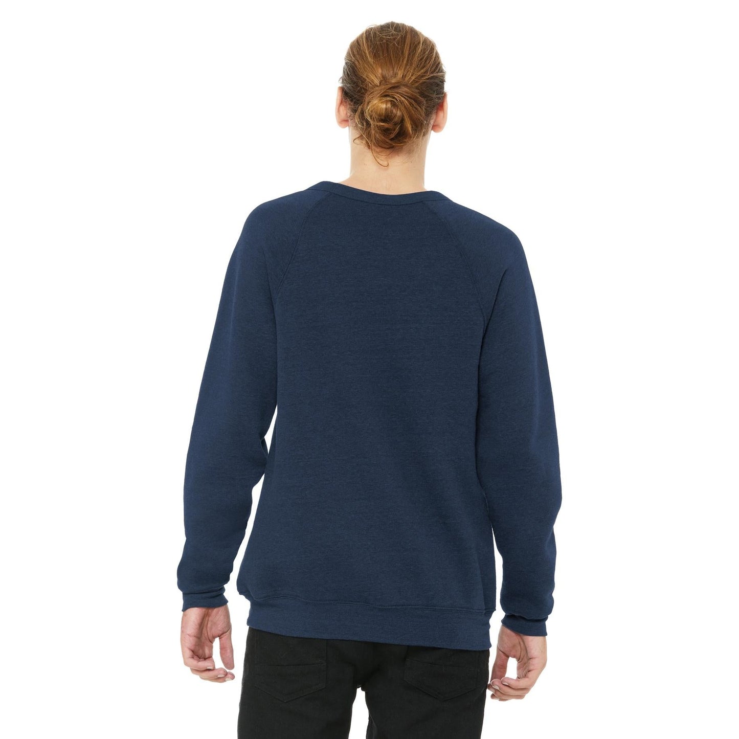 Black Sweatshirt - Bella + Canvas - Cozy Fleece