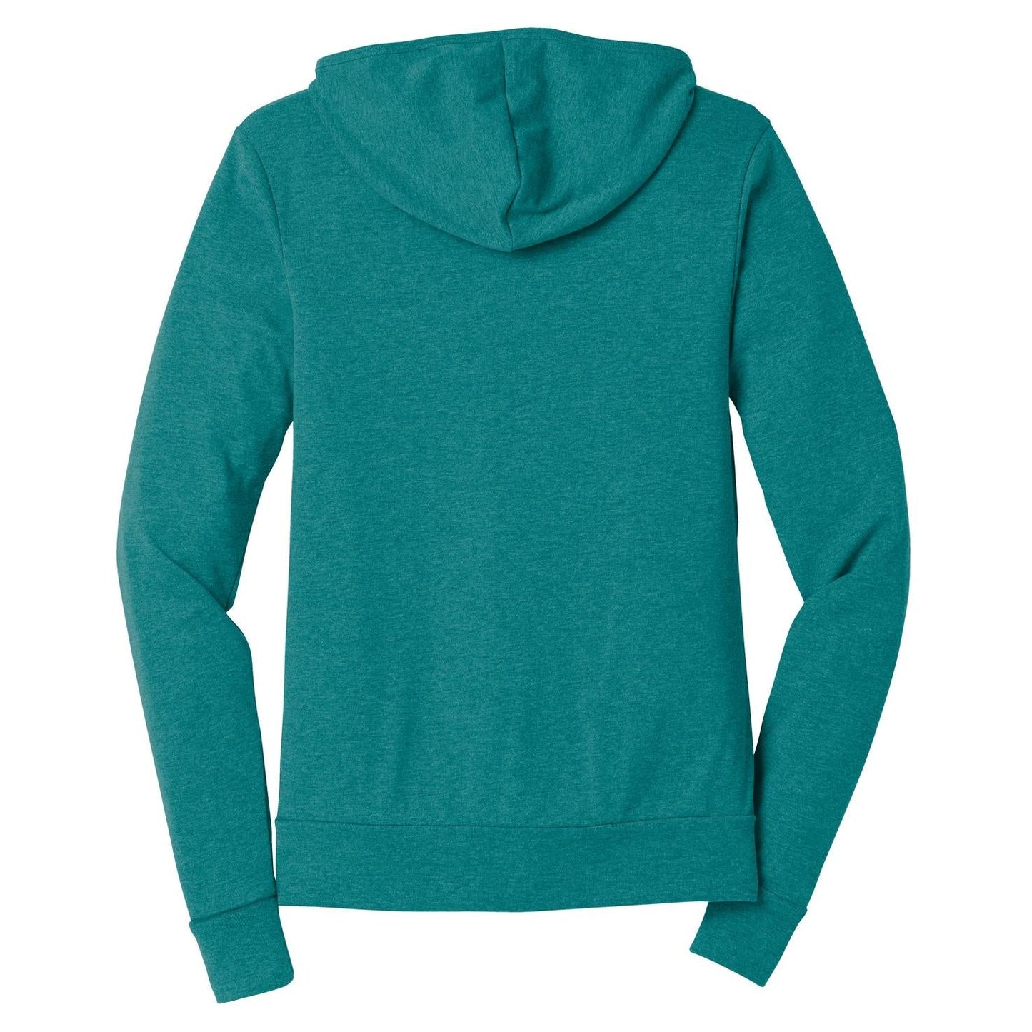Charcoal-Black Lightweight Hoodie - Bella + Canvas - Soft Fabric