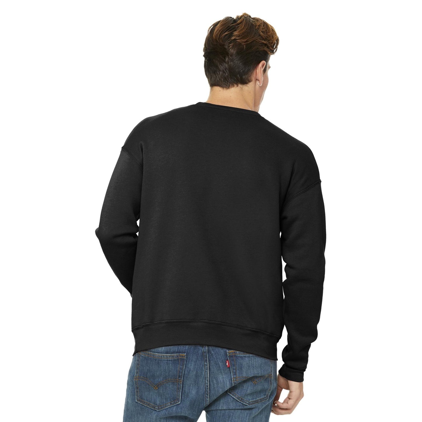 Black Sweatshirts - Bella + Canvas - Soft Fleece