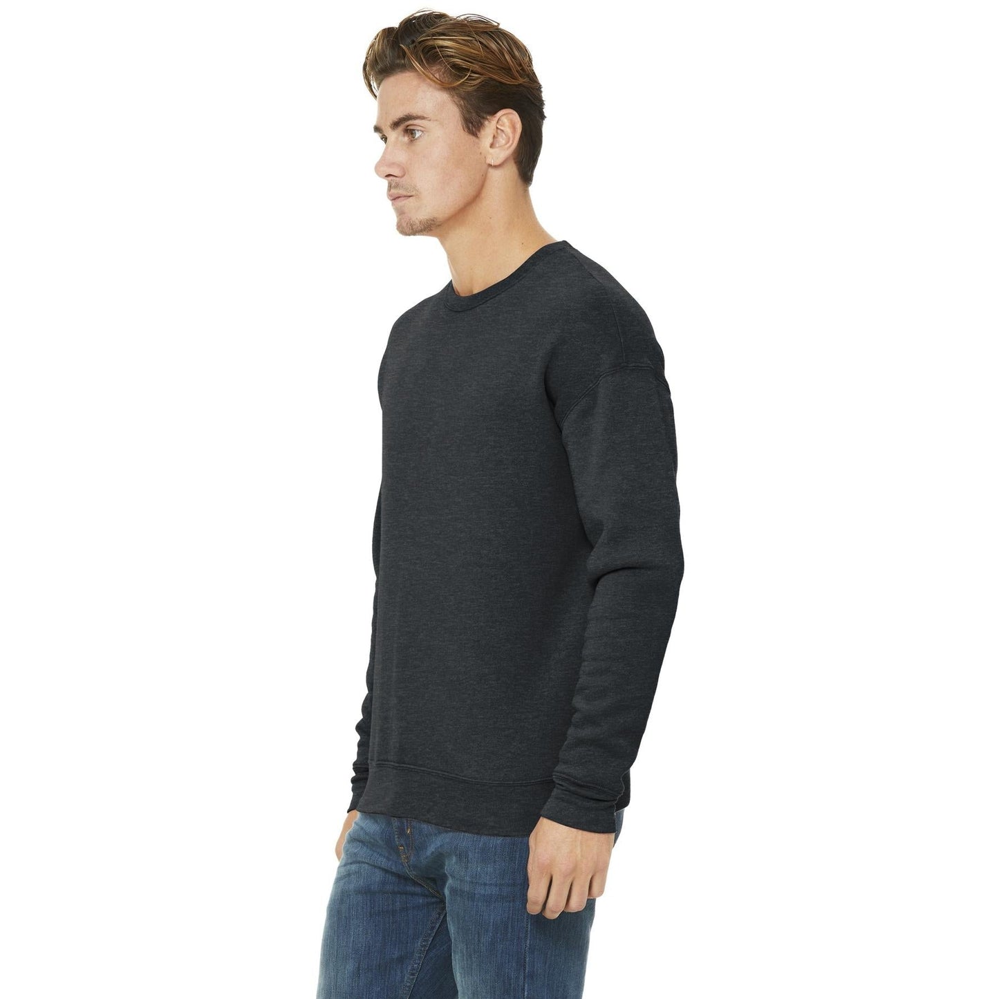 Black Sweatshirts - Bella + Canvas - Soft Fleece