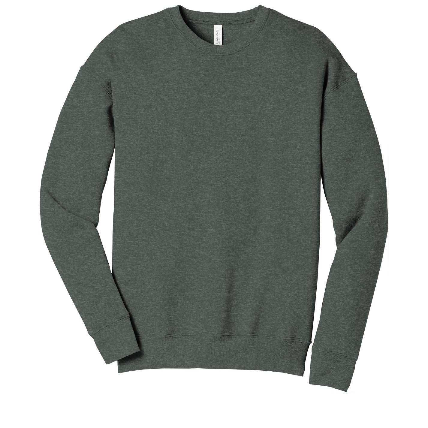 Black Sweatshirts - Bella + Canvas - Soft Fleece