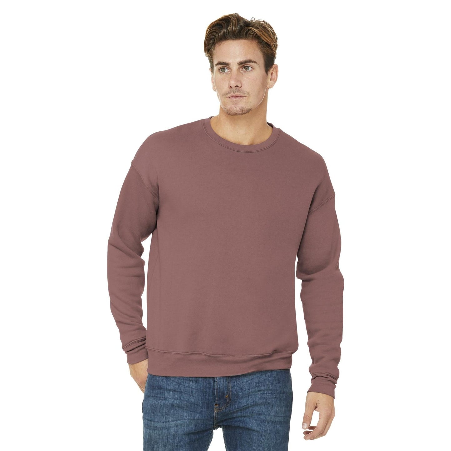 Black Sweatshirts - Bella + Canvas - Soft Fleece