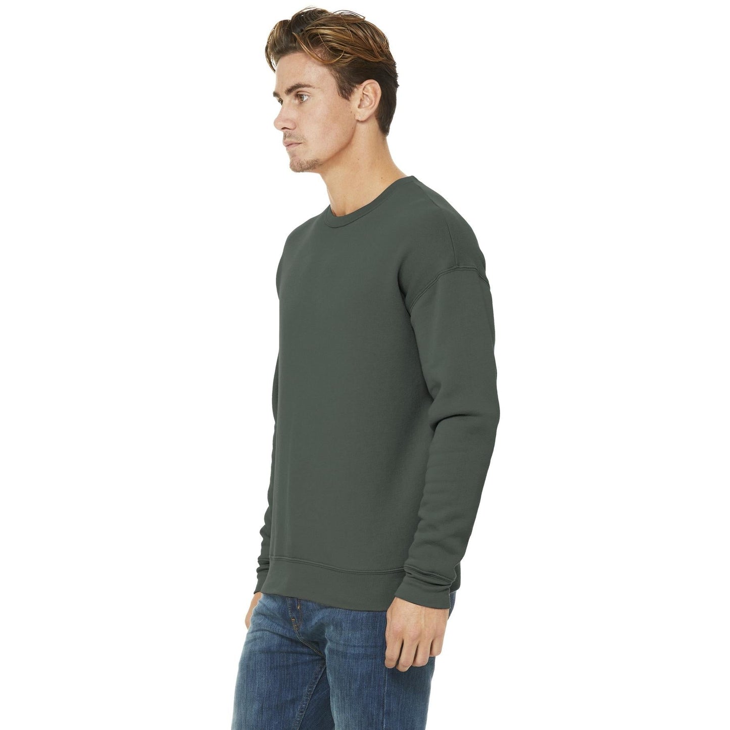 Black Sweatshirts - Bella + Canvas - Soft Fleece