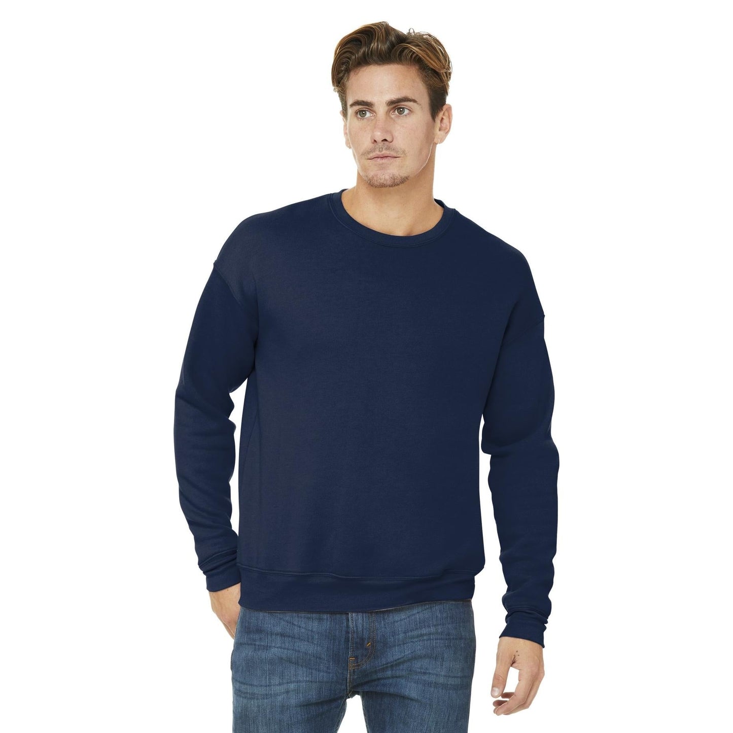 Black Sweatshirts - Bella + Canvas - Soft Fleece