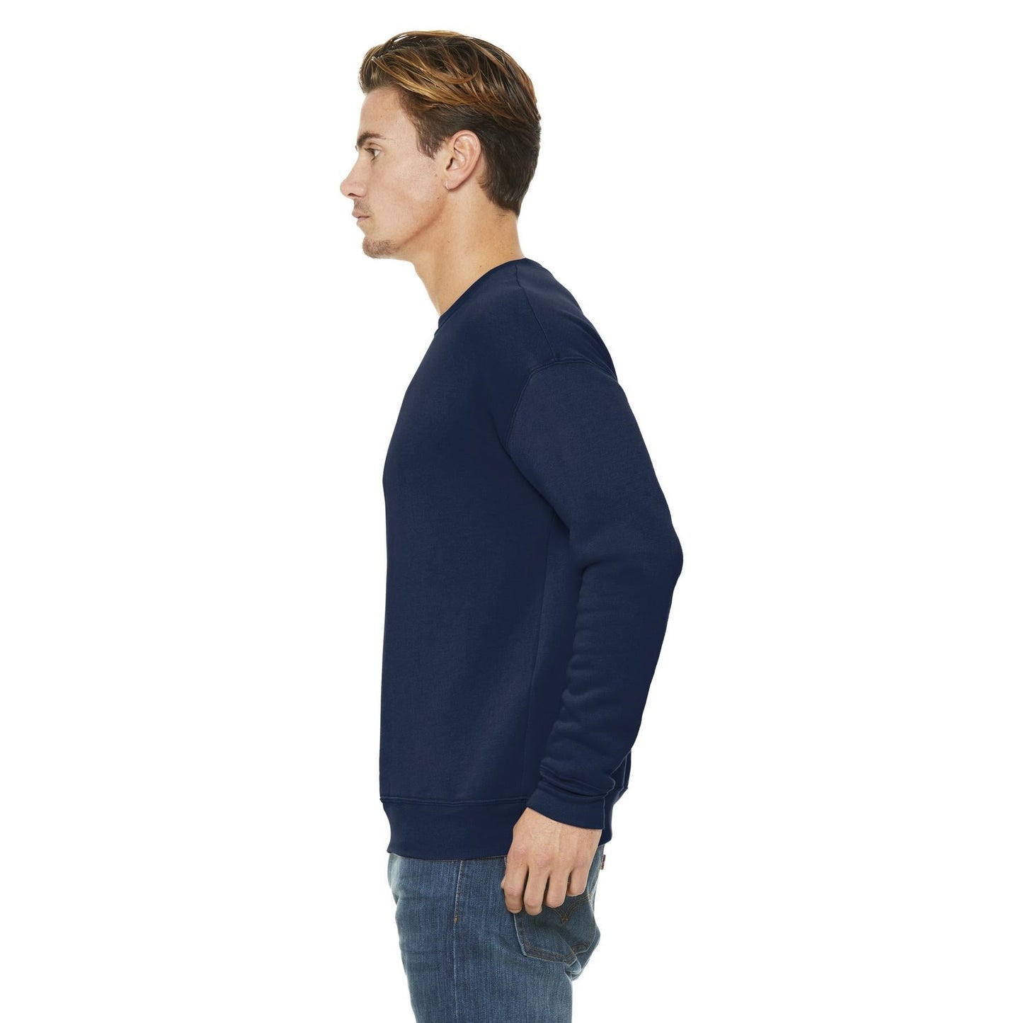 Black Sweatshirts - Bella + Canvas - Soft Fleece