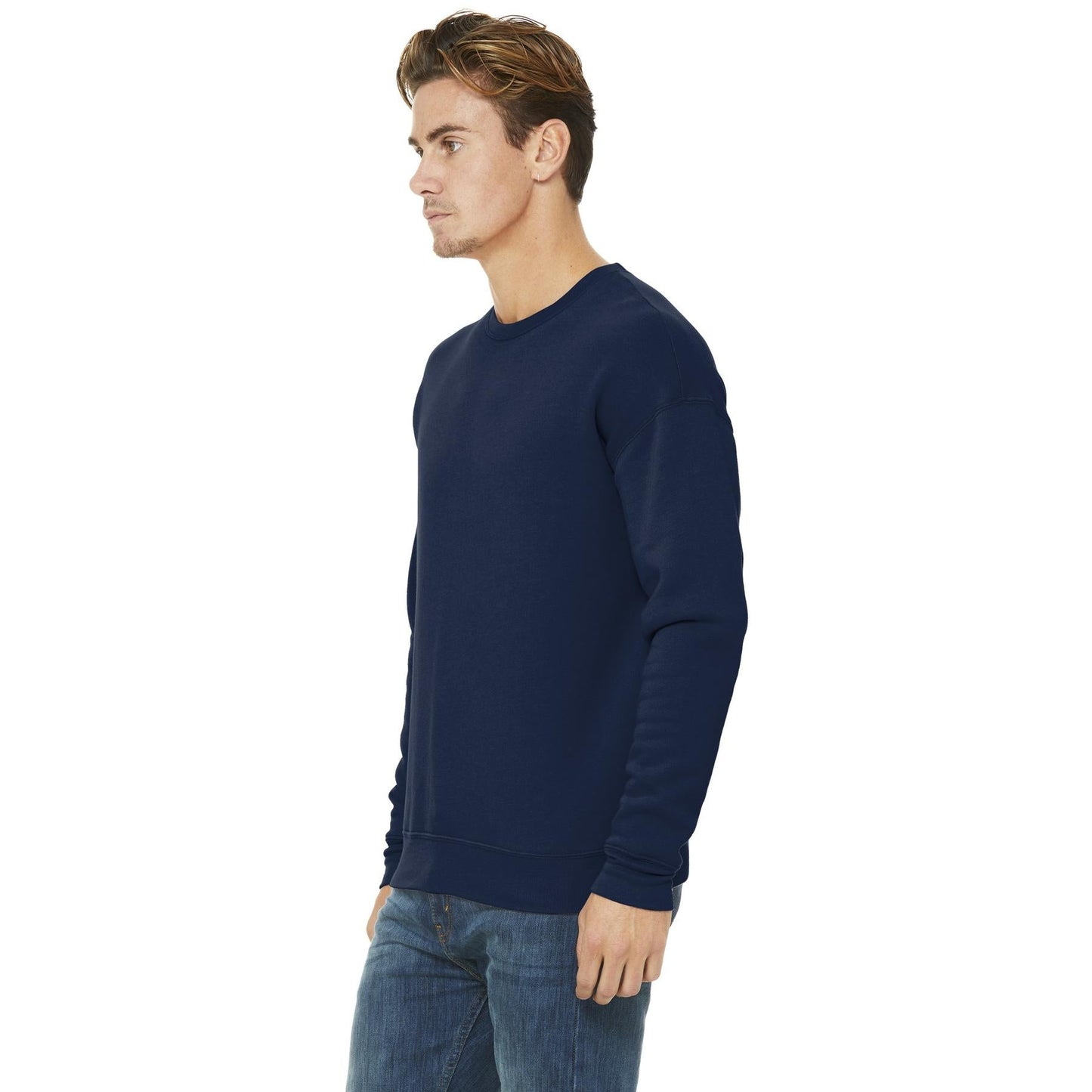 Black Sweatshirts - Bella + Canvas - Soft Fleece