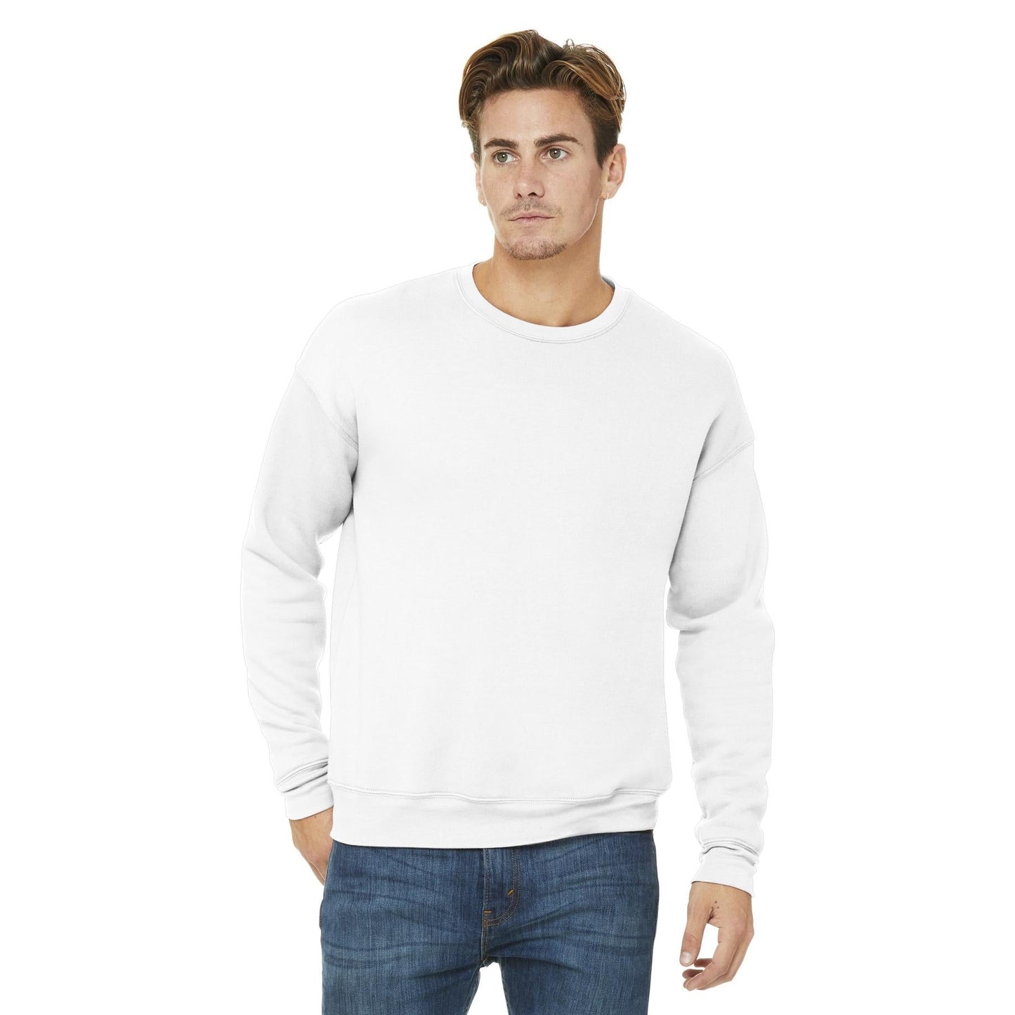 Black Sweatshirts - Bella + Canvas - Soft Fleece