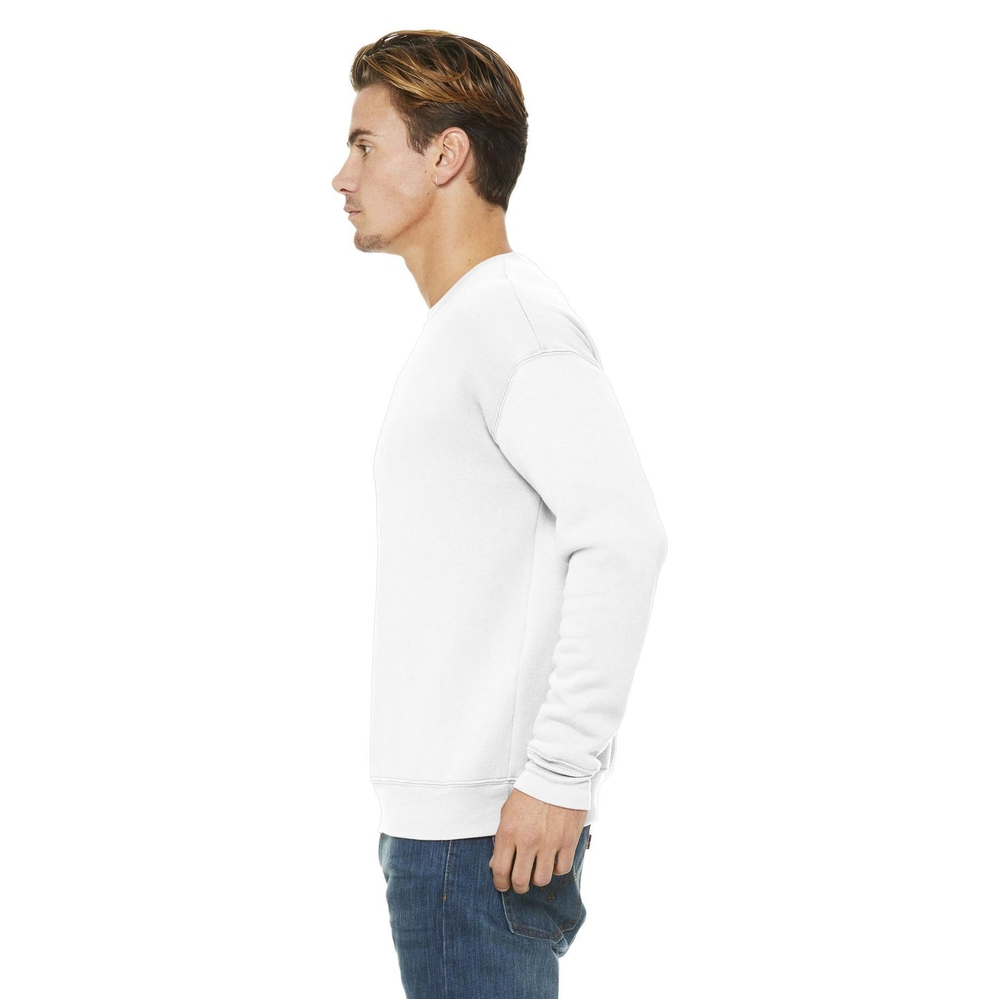 Black Sweatshirts - Bella + Canvas - Soft Fleece