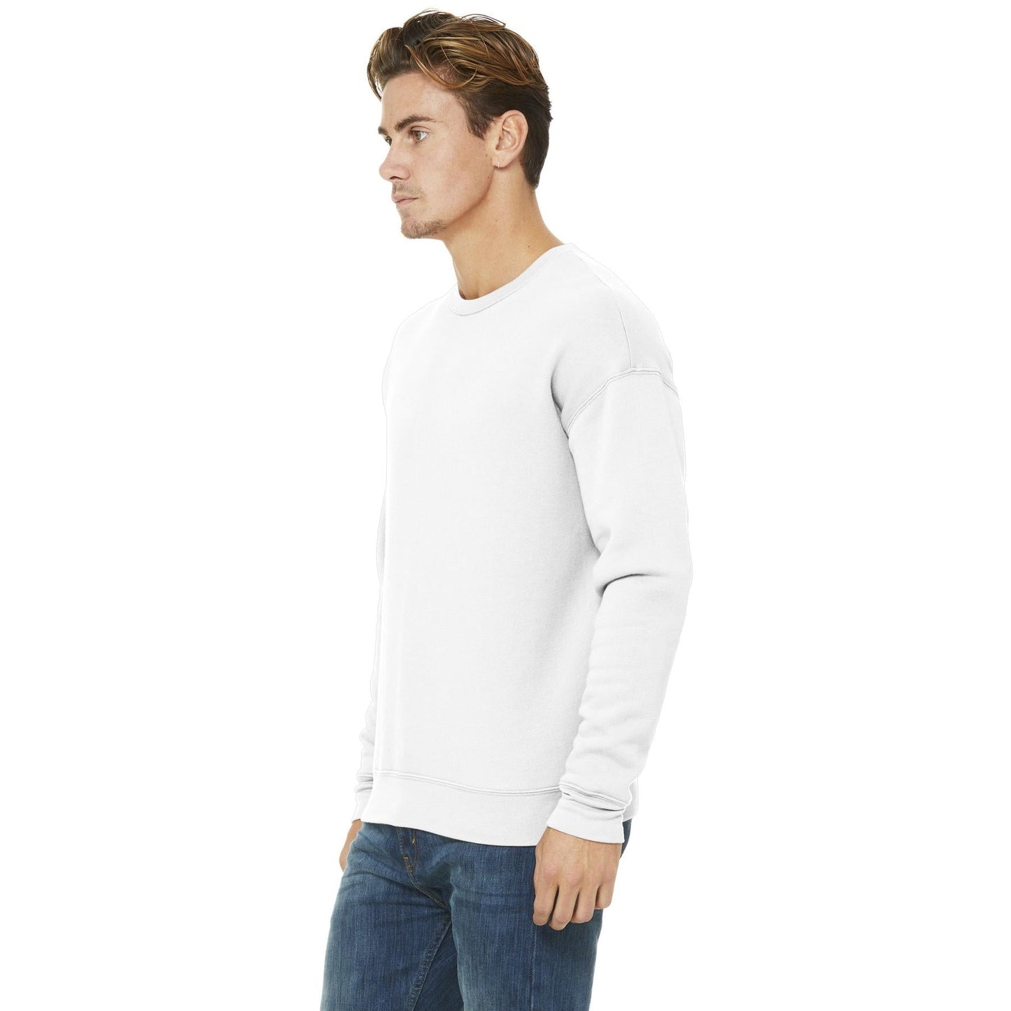 Black Sweatshirts - Bella + Canvas - Soft Fleece