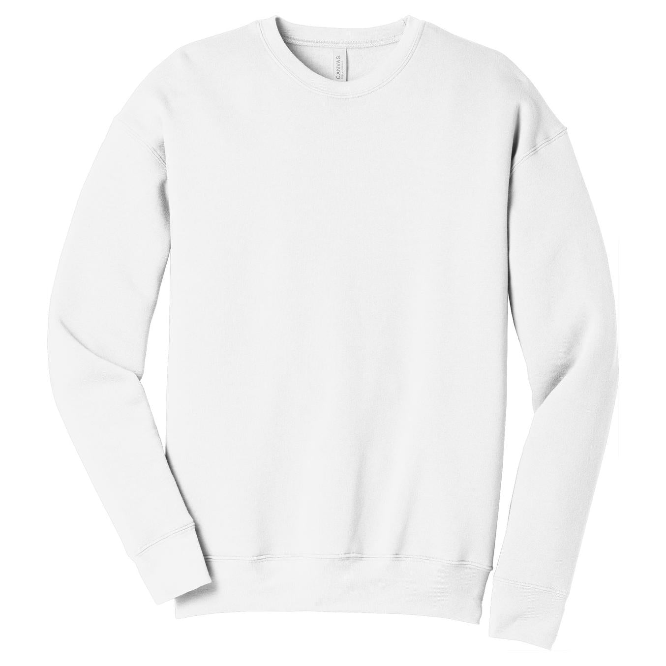 Black Sweatshirts - Bella + Canvas - Soft Fleece