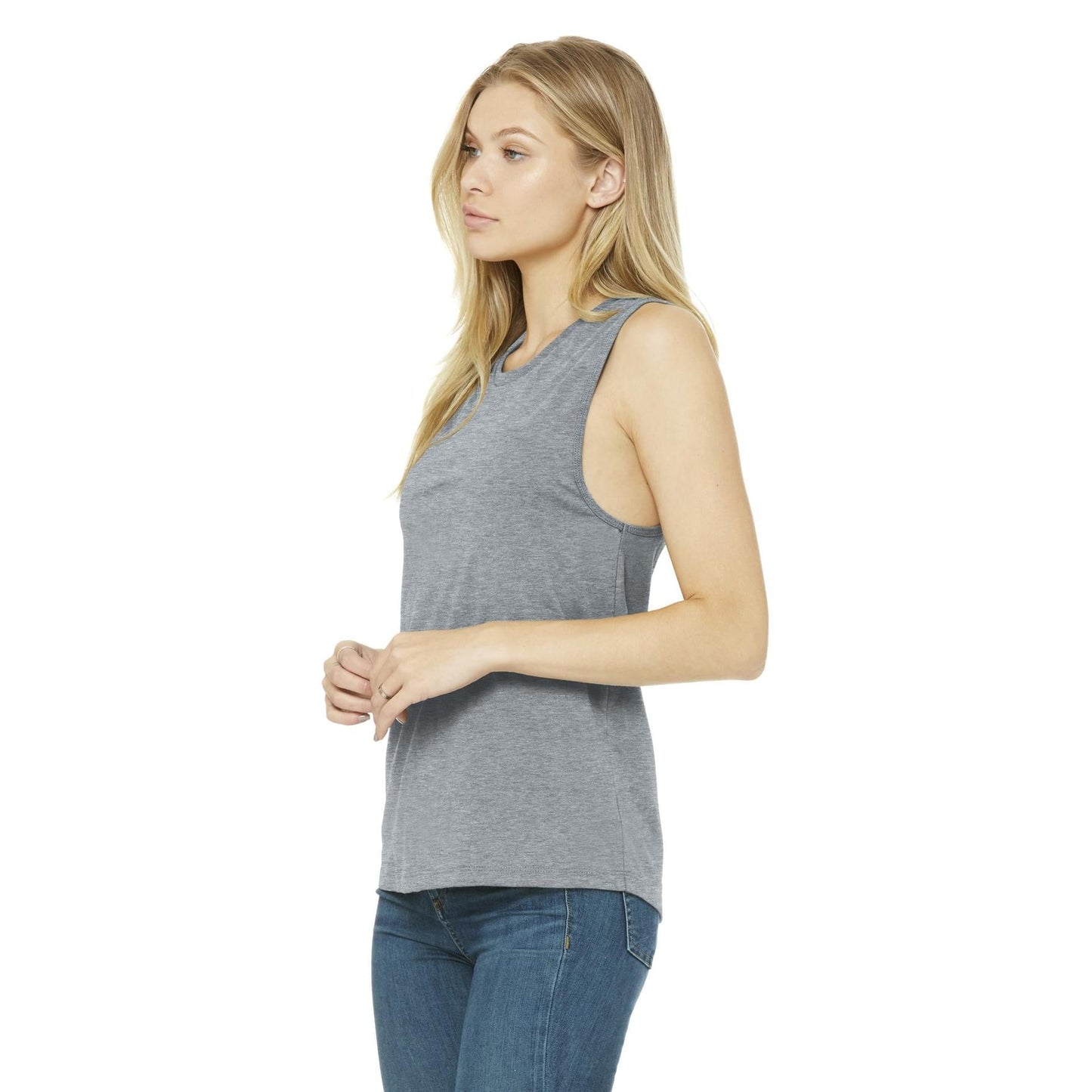 Black Tank Tops - Bella + Canvas - Soft Jersey Muscle
