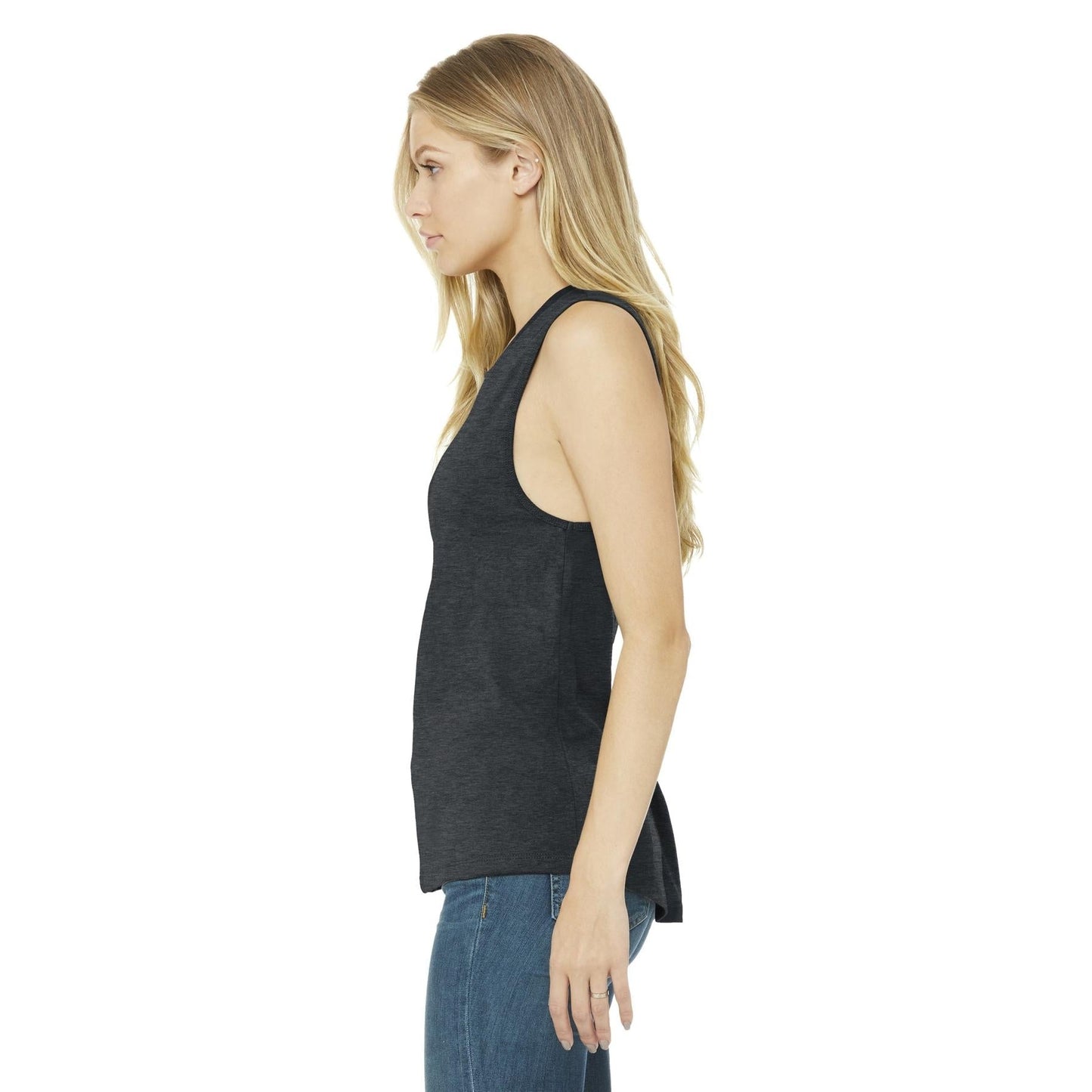 Black Tank Tops - Bella + Canvas - Soft Jersey Muscle