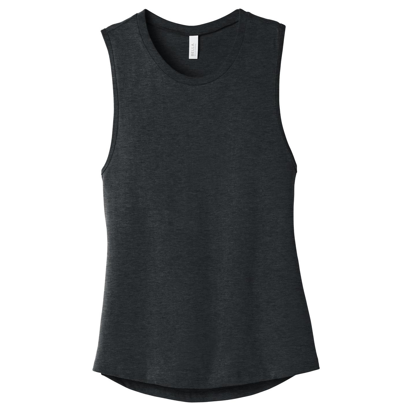 Black Tank Tops - Bella + Canvas - Soft Jersey Muscle