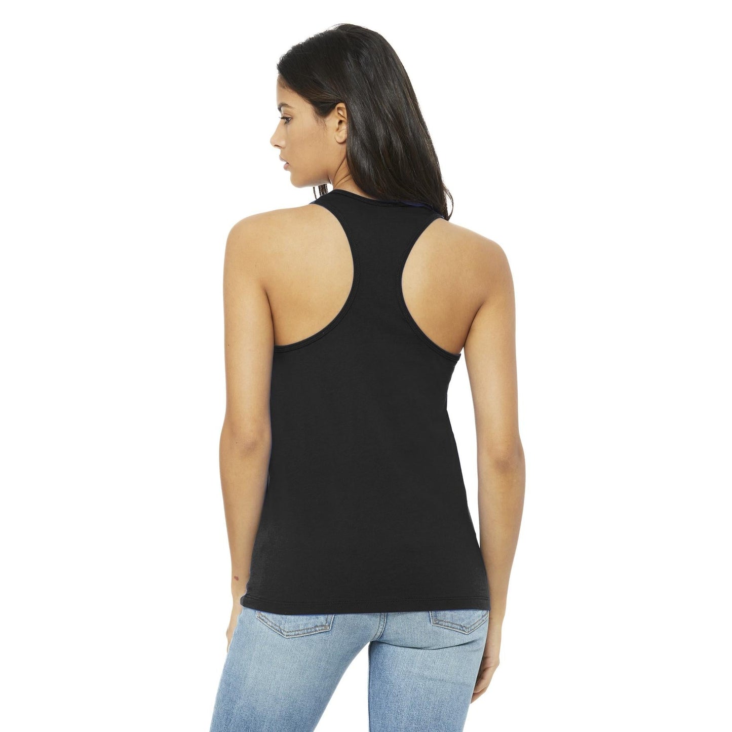 Black Tank Tops - Bella + Canvas - Soft Jersey Fabric