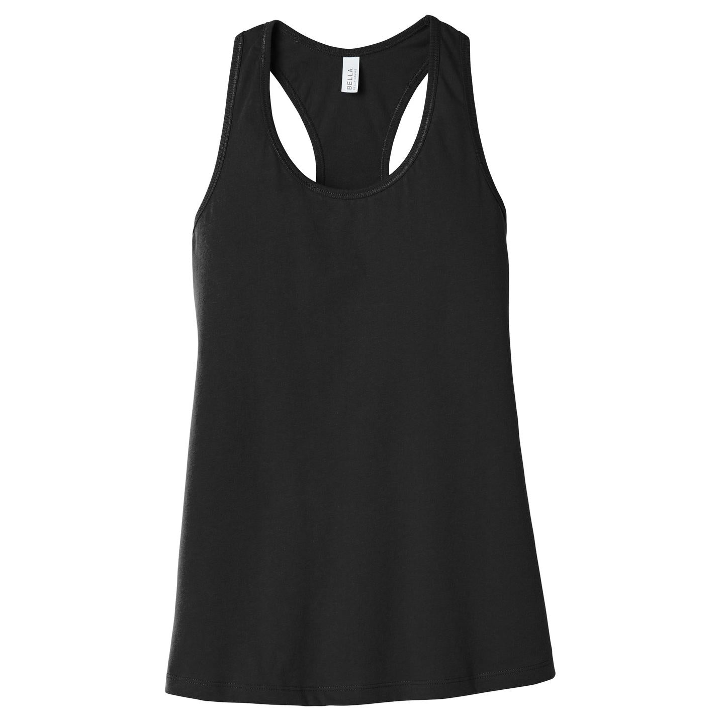 Black Tank Tops - Bella + Canvas - Soft Jersey Fabric