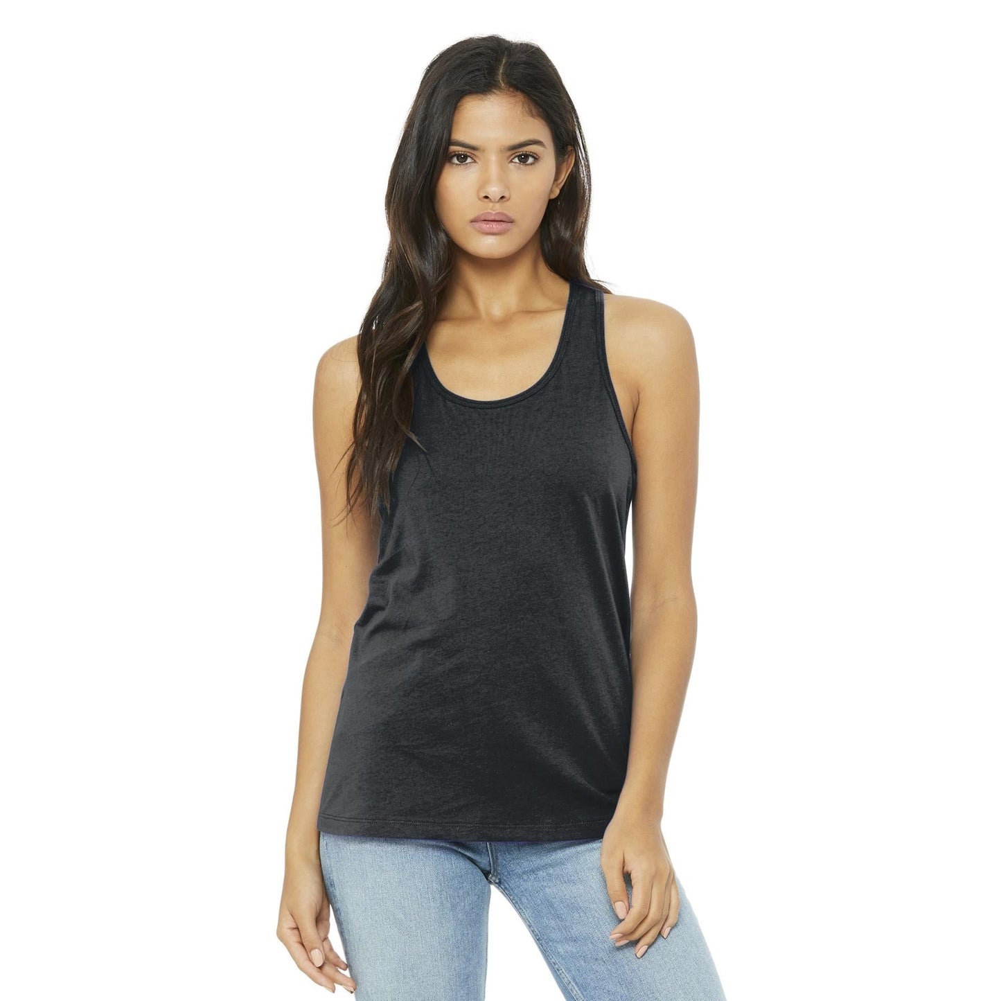 Black Tank Tops - Bella + Canvas - Soft Jersey Fabric