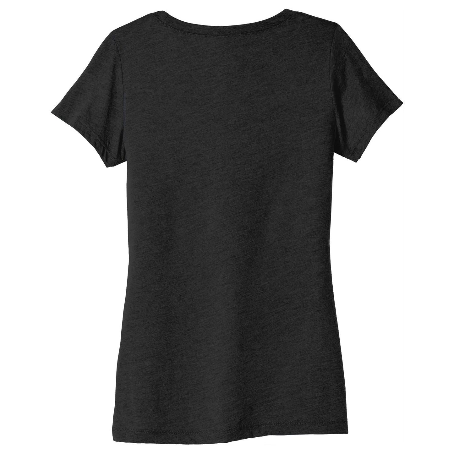 Black Heather Triblend T-Shirt - Bella + Canvas - Soft Fit