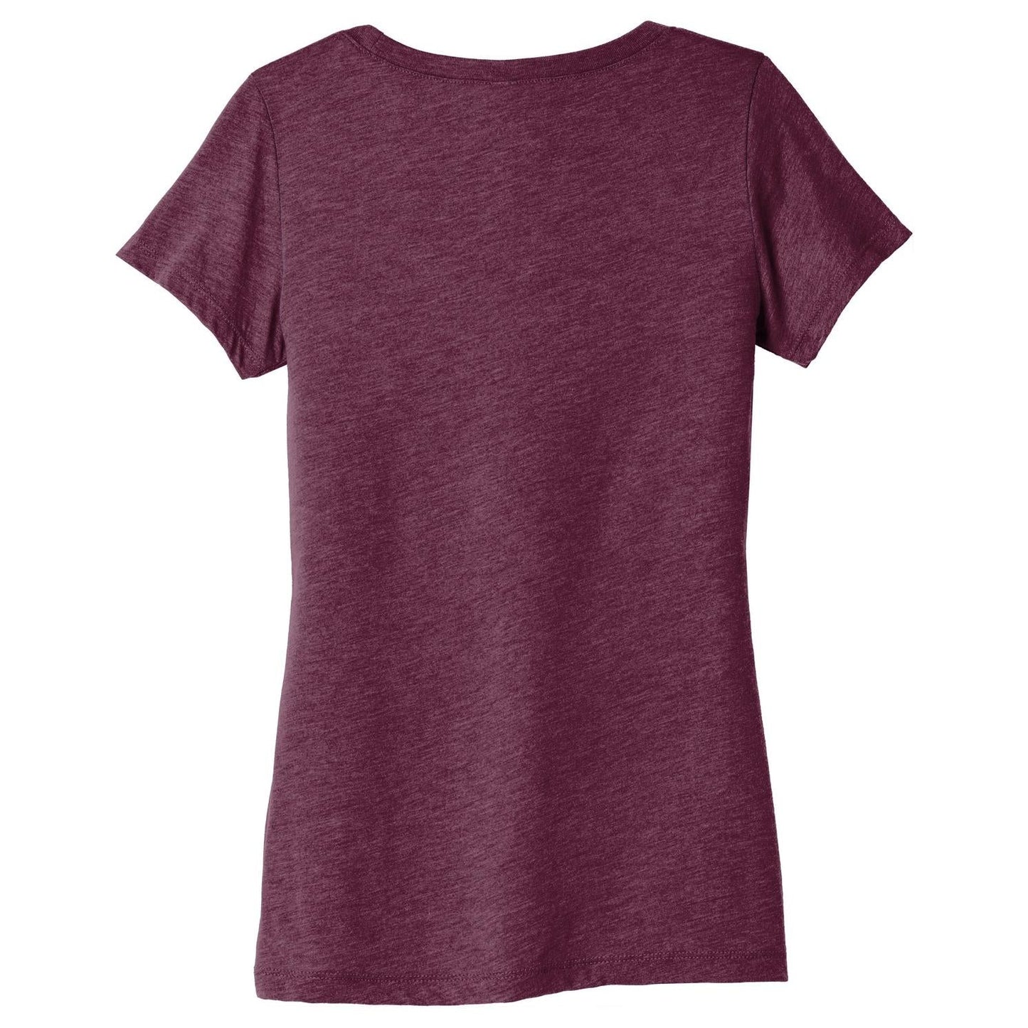 Black Heather Triblend T-Shirt - Bella + Canvas - Soft Fit