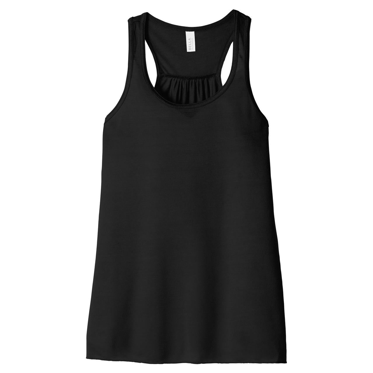 Black Heather Tank Top - Bella + Canvas - Women's Fit