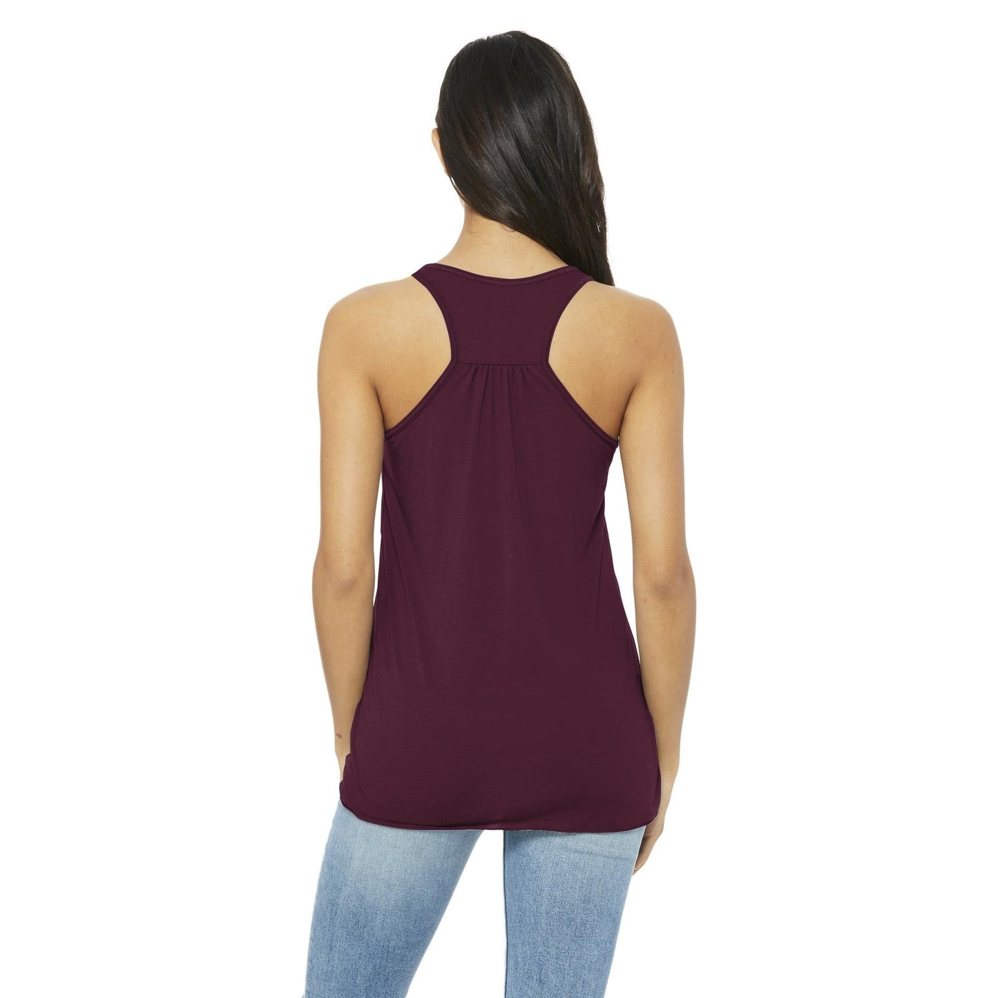 Black Heather Tank Top - Bella + Canvas - Women's Fit
