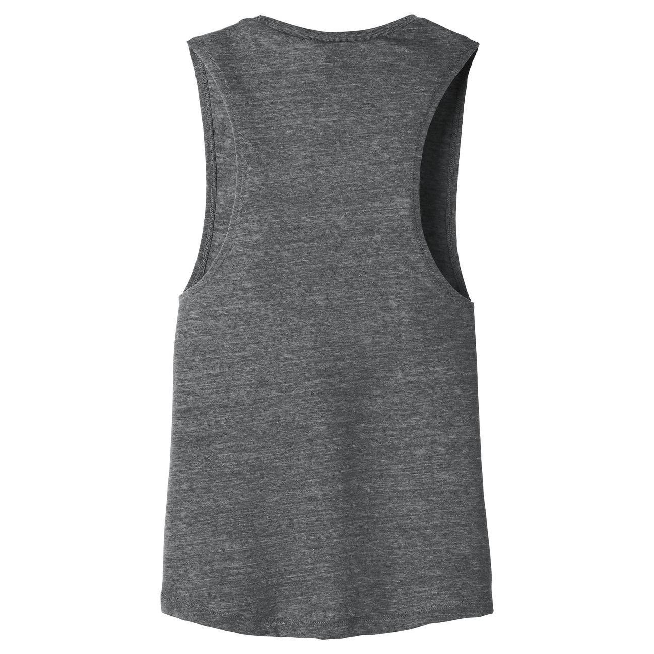 Asphalt Slub Tank Top - Bella + Canvas - Flowy Design