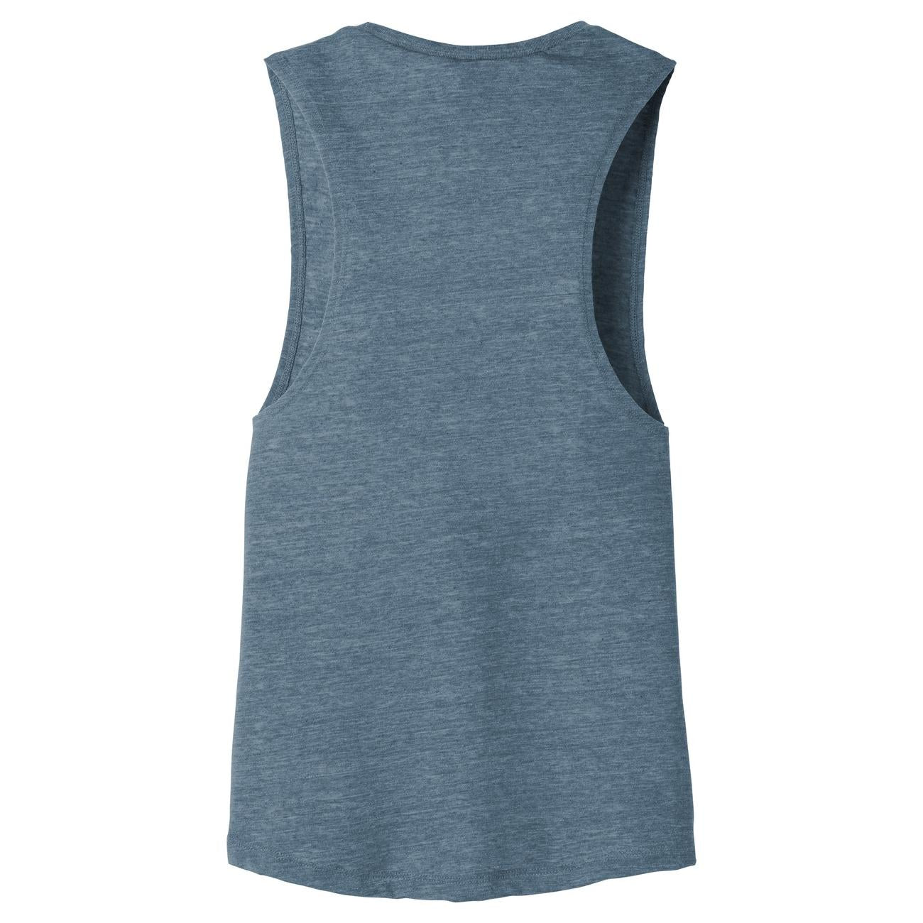 Asphalt Slub Tank Top - Bella + Canvas - Flowy Design