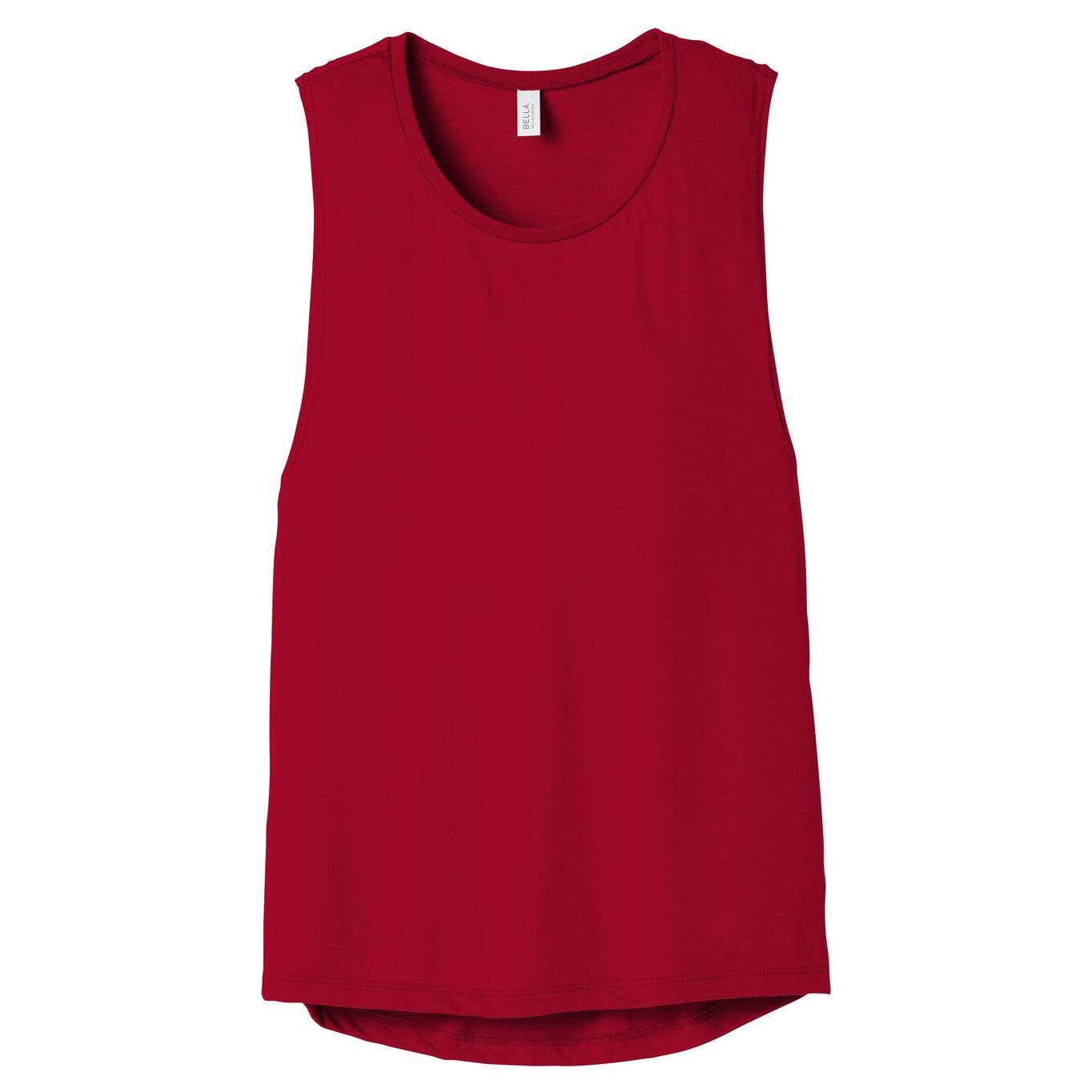Asphalt Slub Tank Top - Bella + Canvas - Flowy Design
