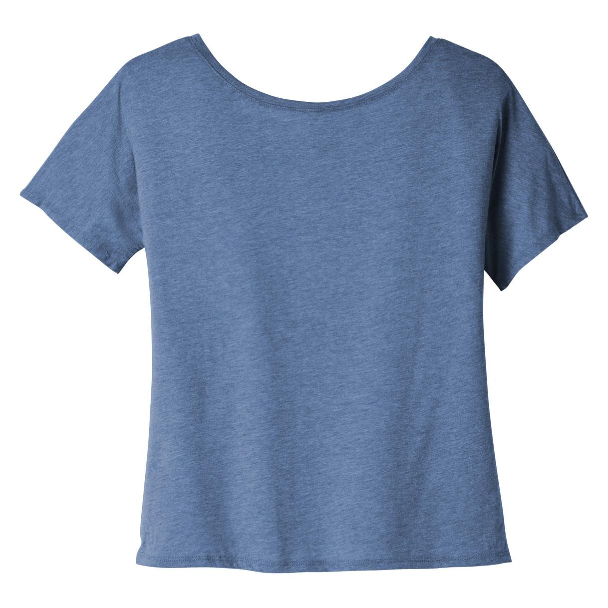 Black Slouchy Tee - Bella + Canvas - Comfortable Style