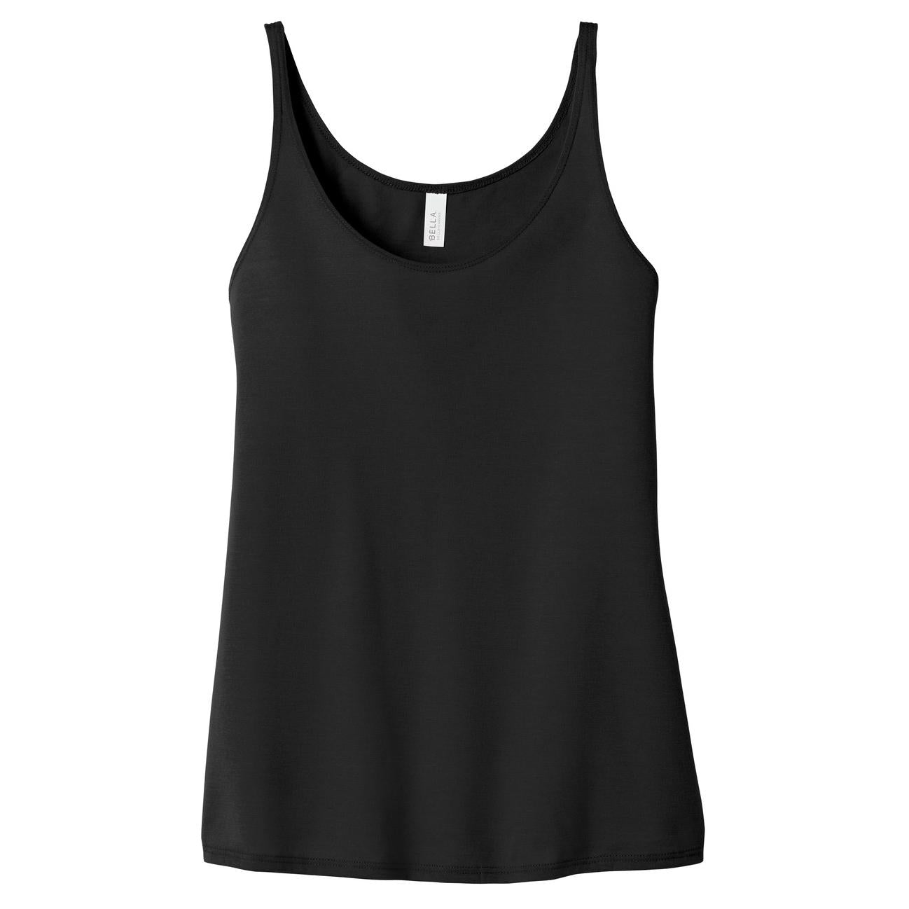 Black Tank Tops - Bella + Canvas - Relaxed Fit