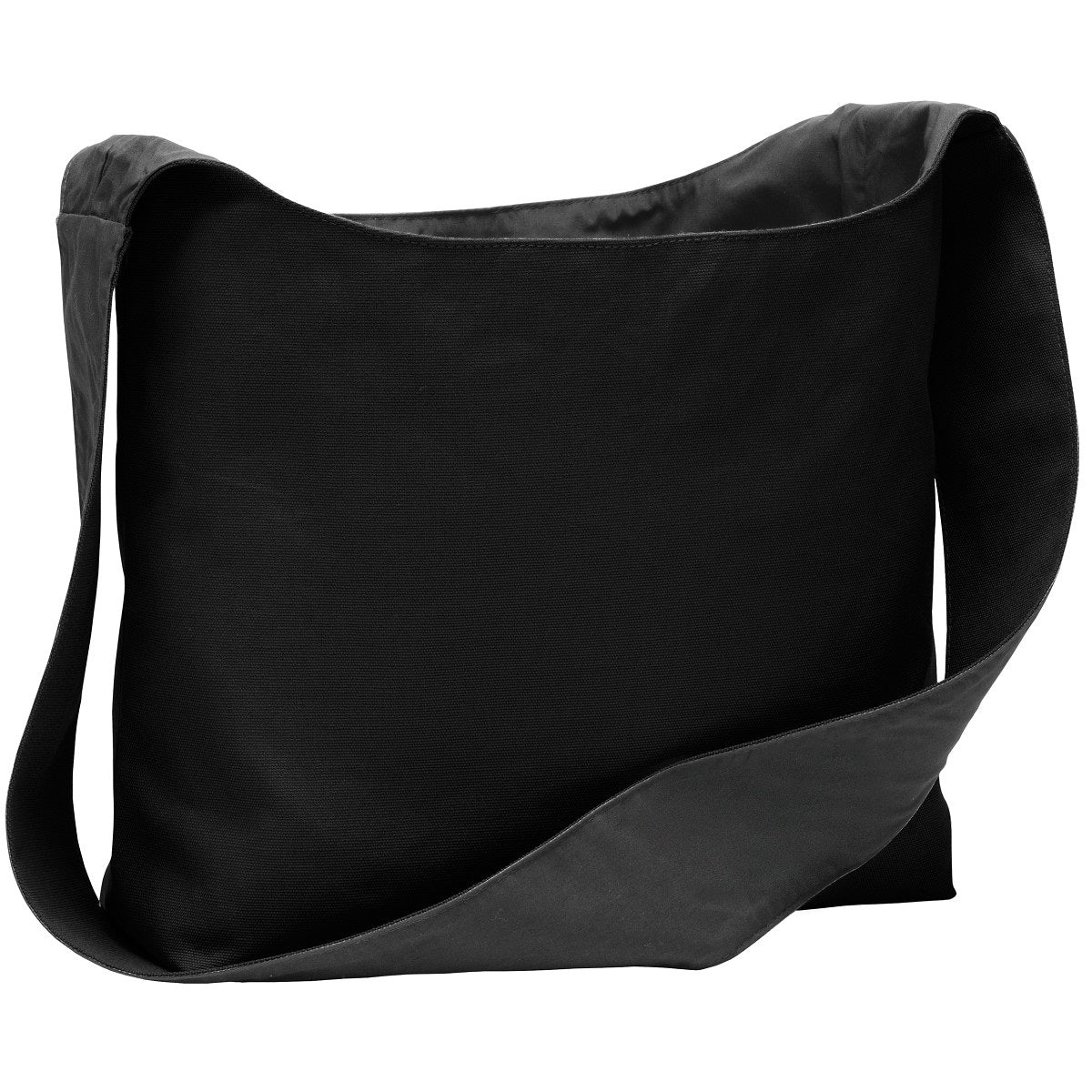 Black/Charcoal Sling Pack - Port Authority - Canvas Style
