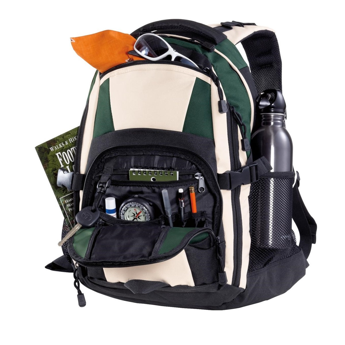 Black/Magnet Grey/Black Backpack - Port Authority - Durable Design